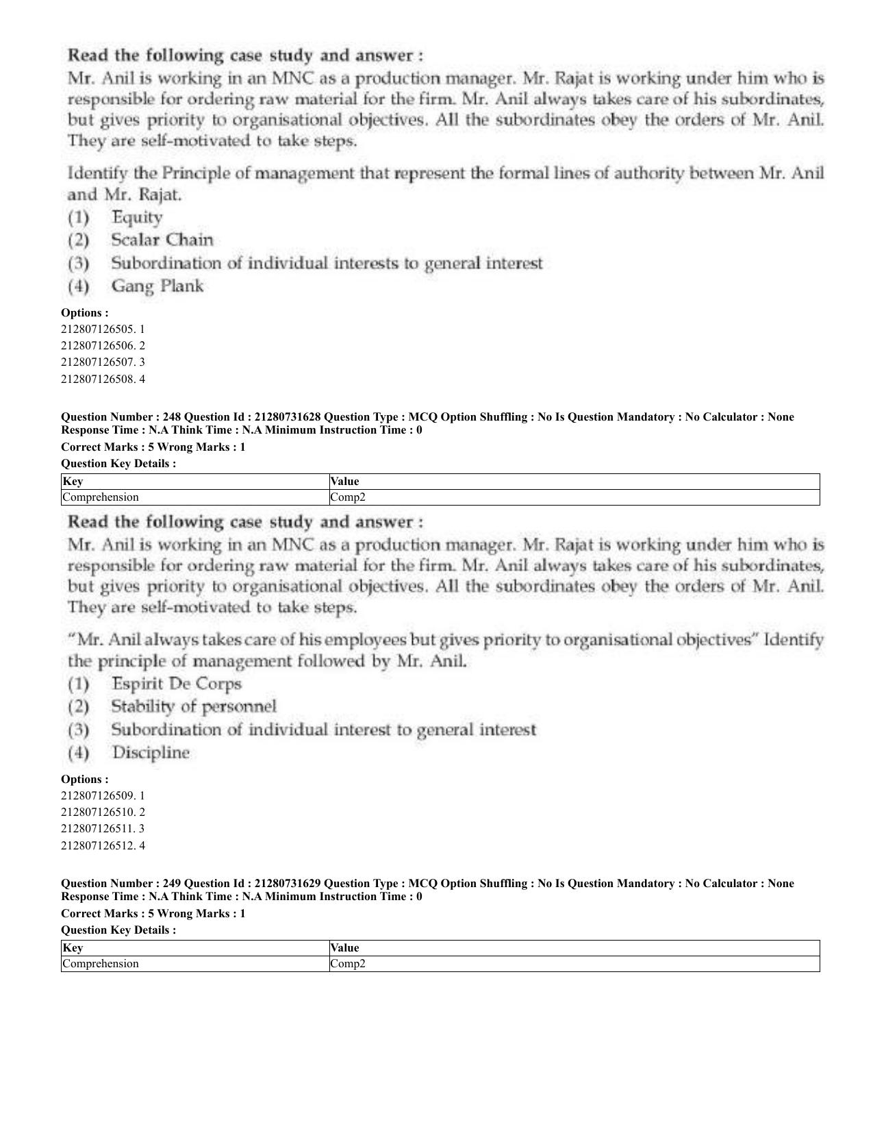 CUET 2023 English Odia Shift 3 Question Papers - Page 126