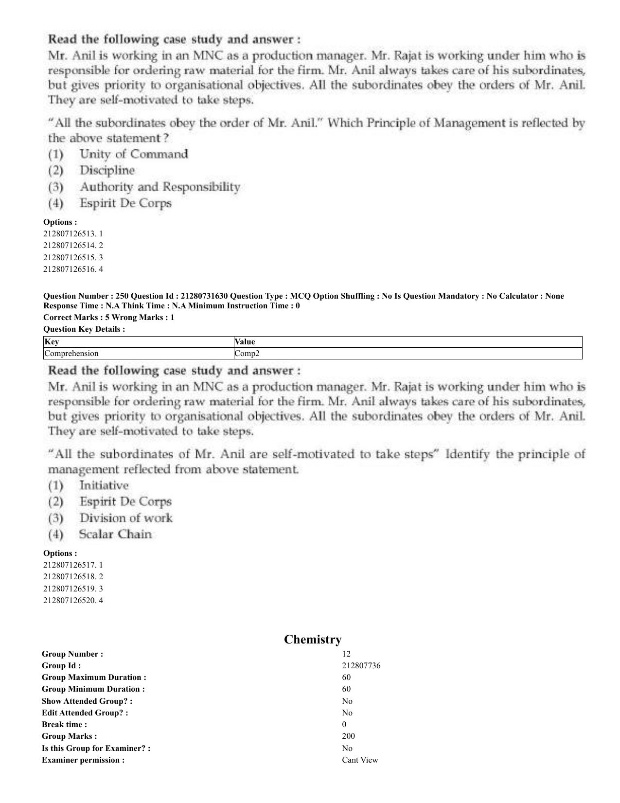 CUET 2023 English Odia Shift 3 Question Papers - Page 127