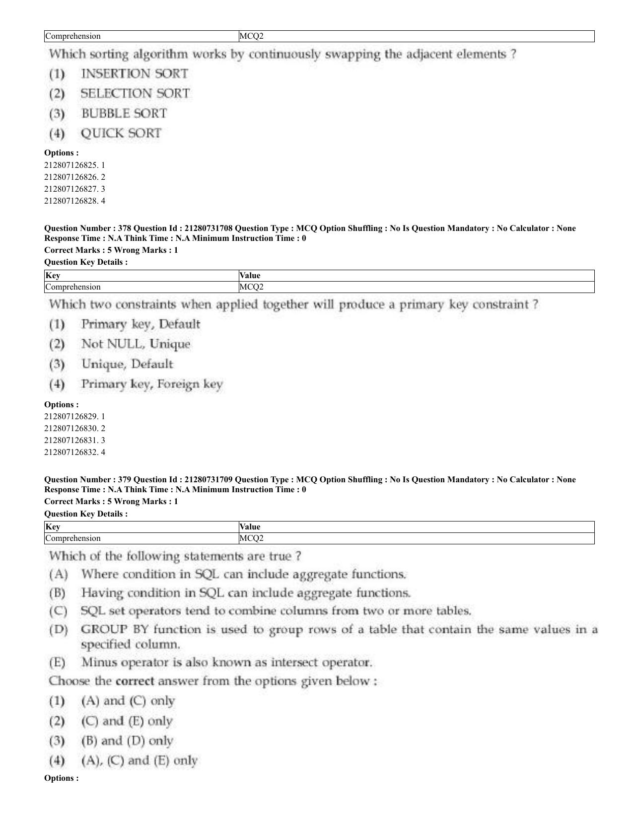 CUET 2023 English Odia Shift 3 Question Papers - Page 188