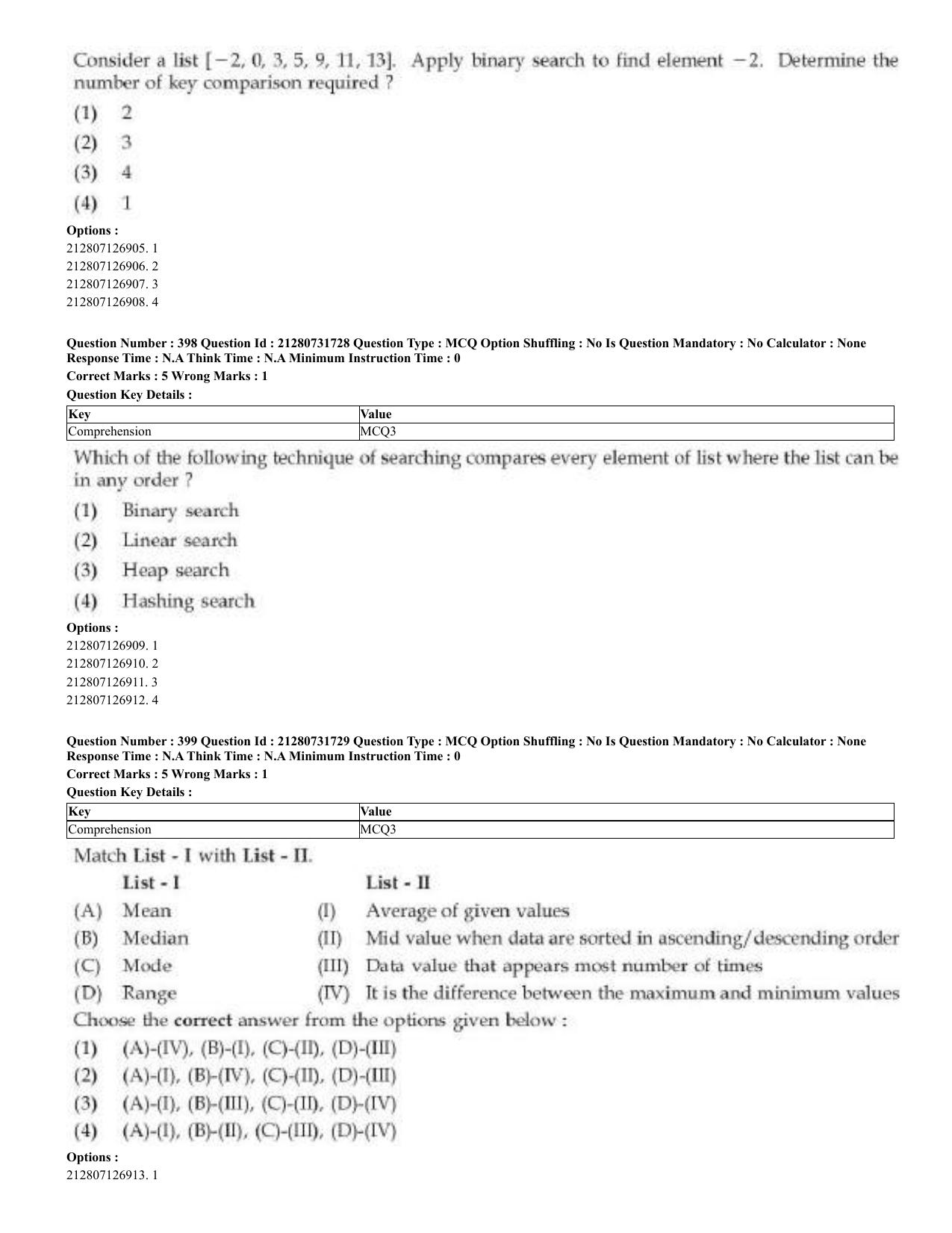 CUET 2023 English Odia Shift 3 Question Papers - Page 200