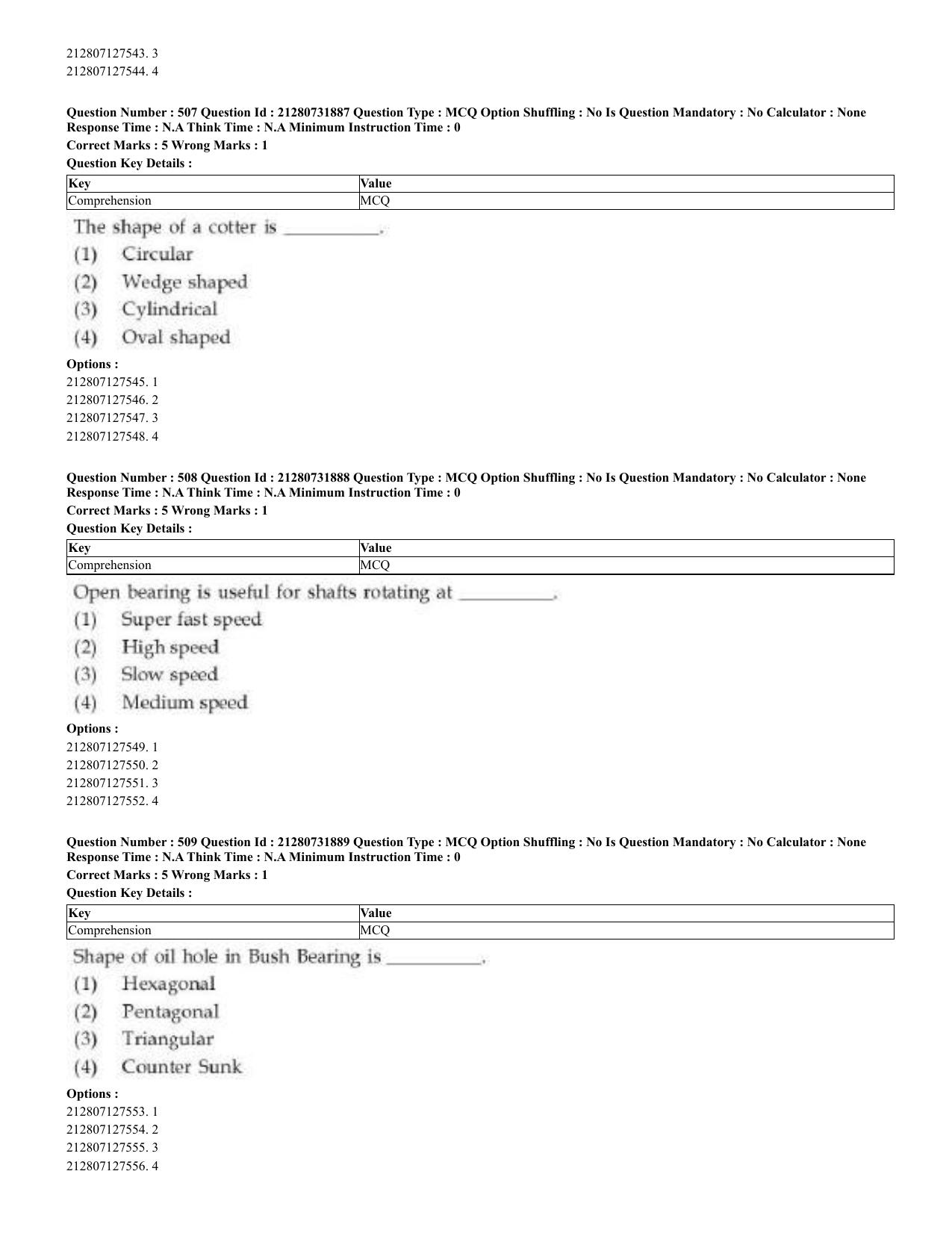 CUET 2023 English Odia Shift 3 Question Papers - Page 253