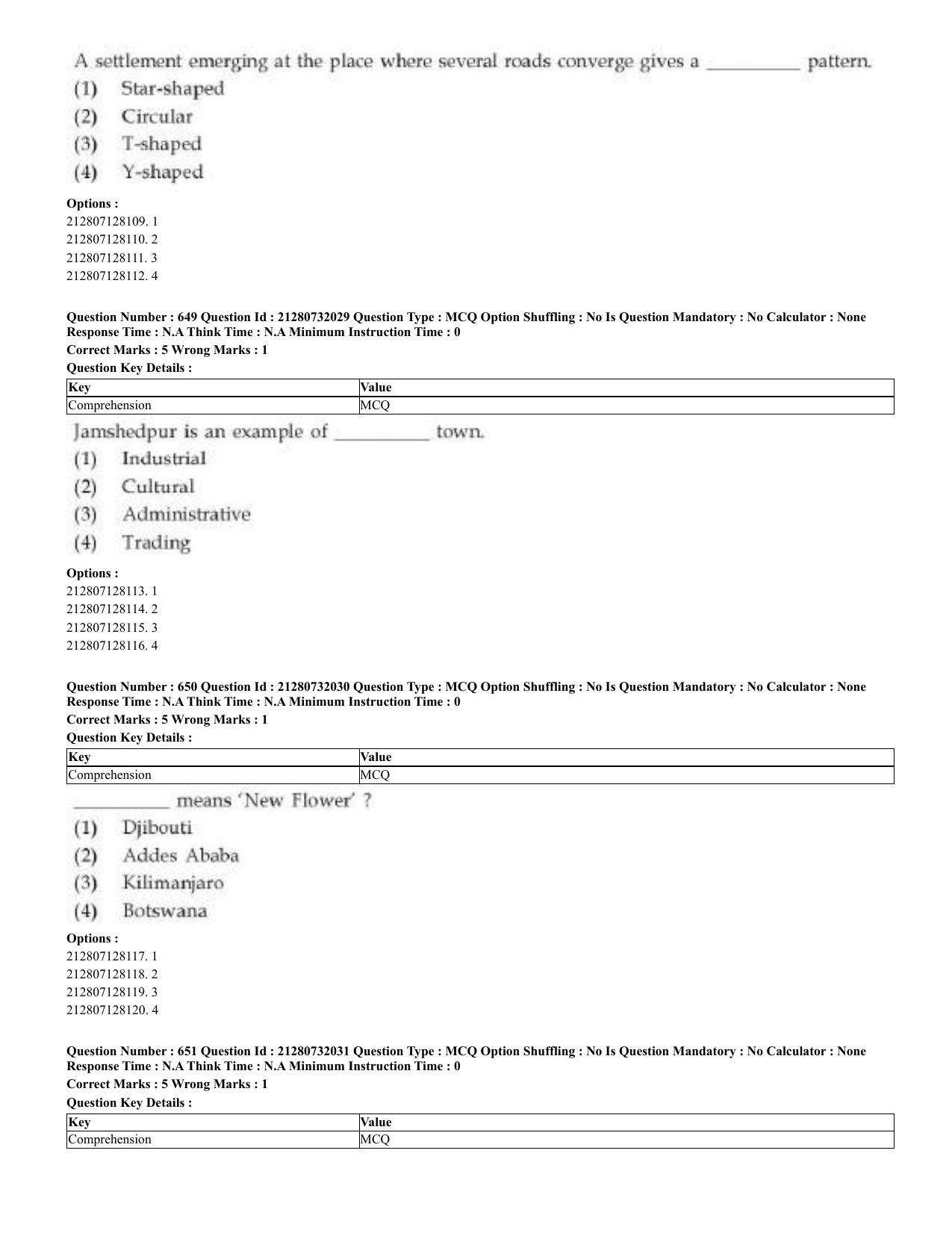CUET 2023 English Odia Shift 3 Question Papers - Page 325