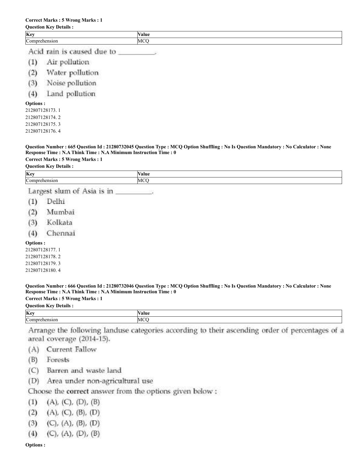 CUET 2023 English Odia Shift 3 Question Papers - Page 331