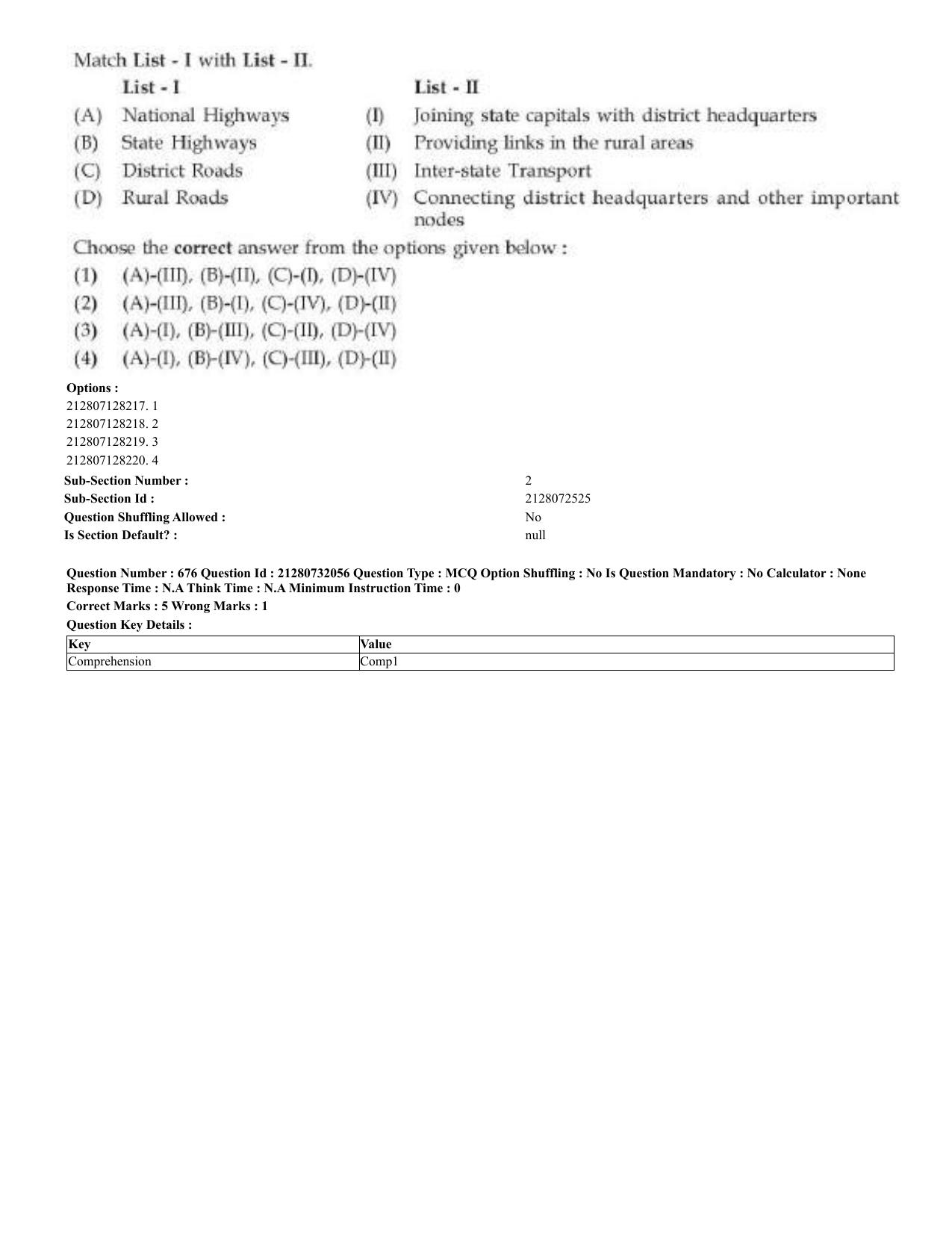 CUET 2023 English Odia Shift 3 Question Papers - Page 336
