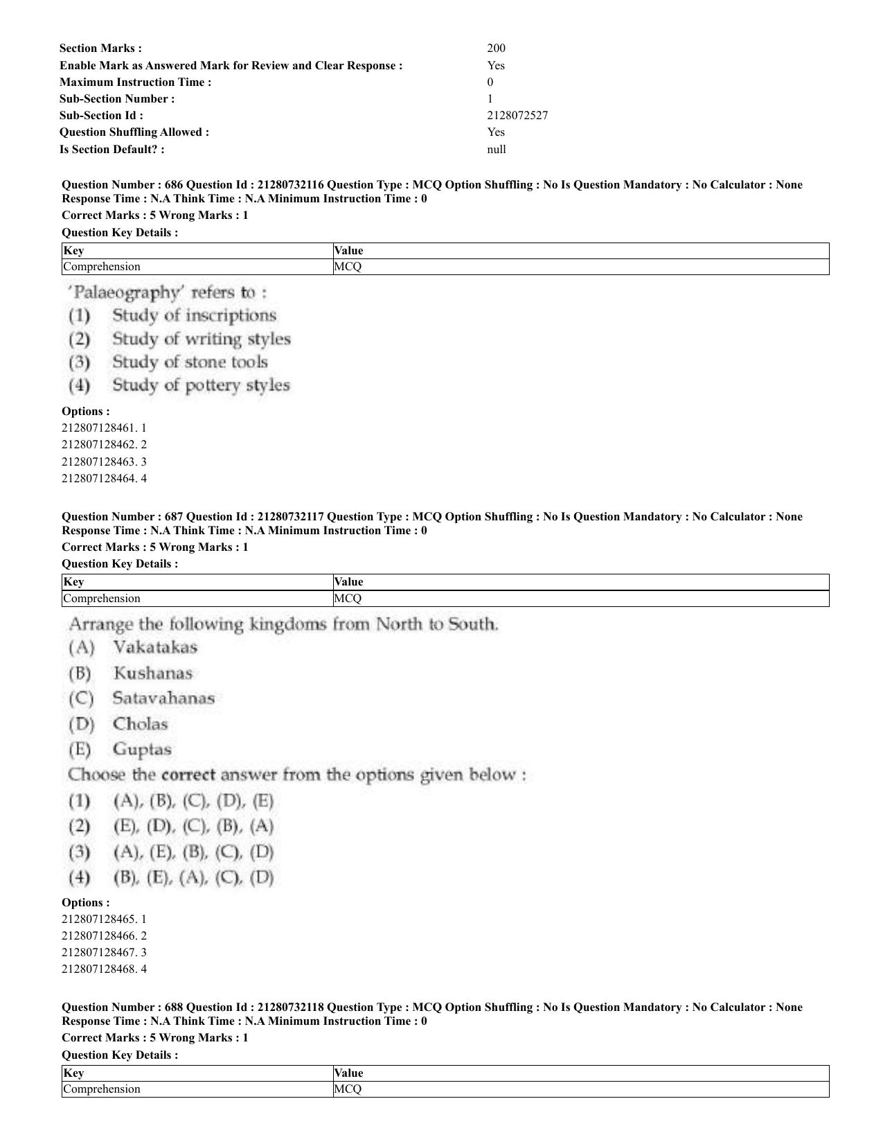 CUET 2023 English Odia Shift 3 Question Papers - Page 347