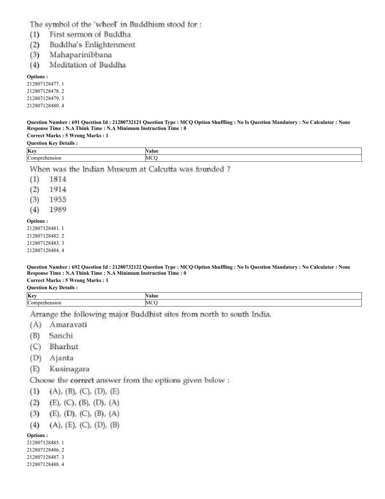 CUET 2023 English Odia Shift 3 Question Papers - Page 349