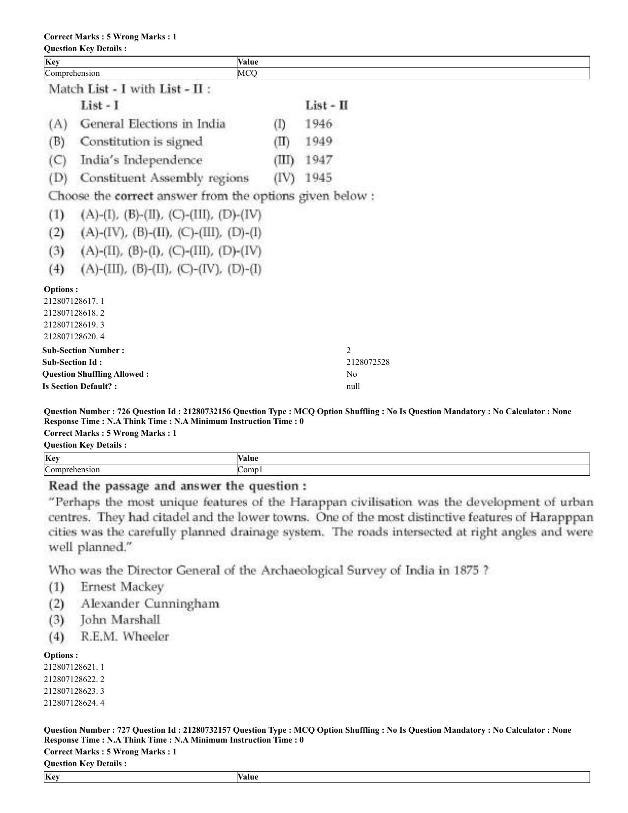 CUET 2023 English Odia Shift 3 Question Papers - Page 362