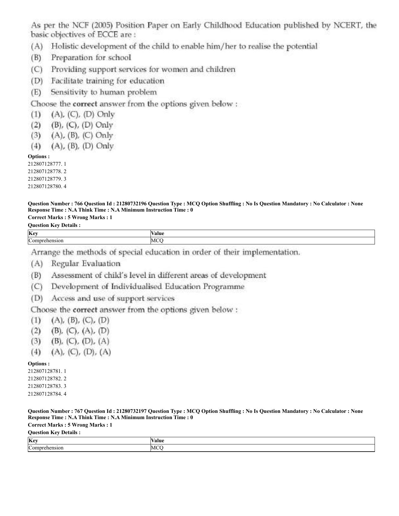 CUET 2023 English Odia Shift 3 Question Papers - Page 380
