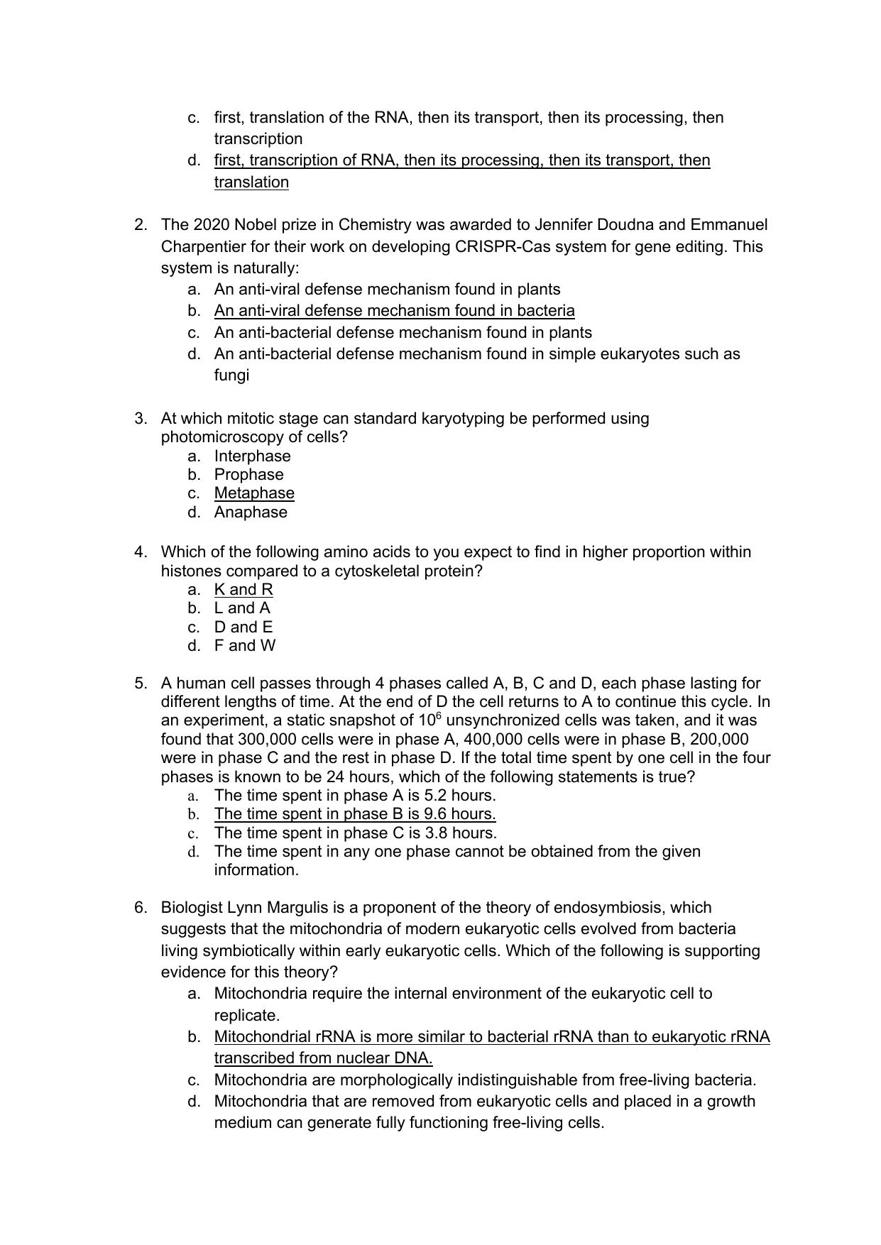 JGEEBILS Biology Question Paper 2021 - Page 11