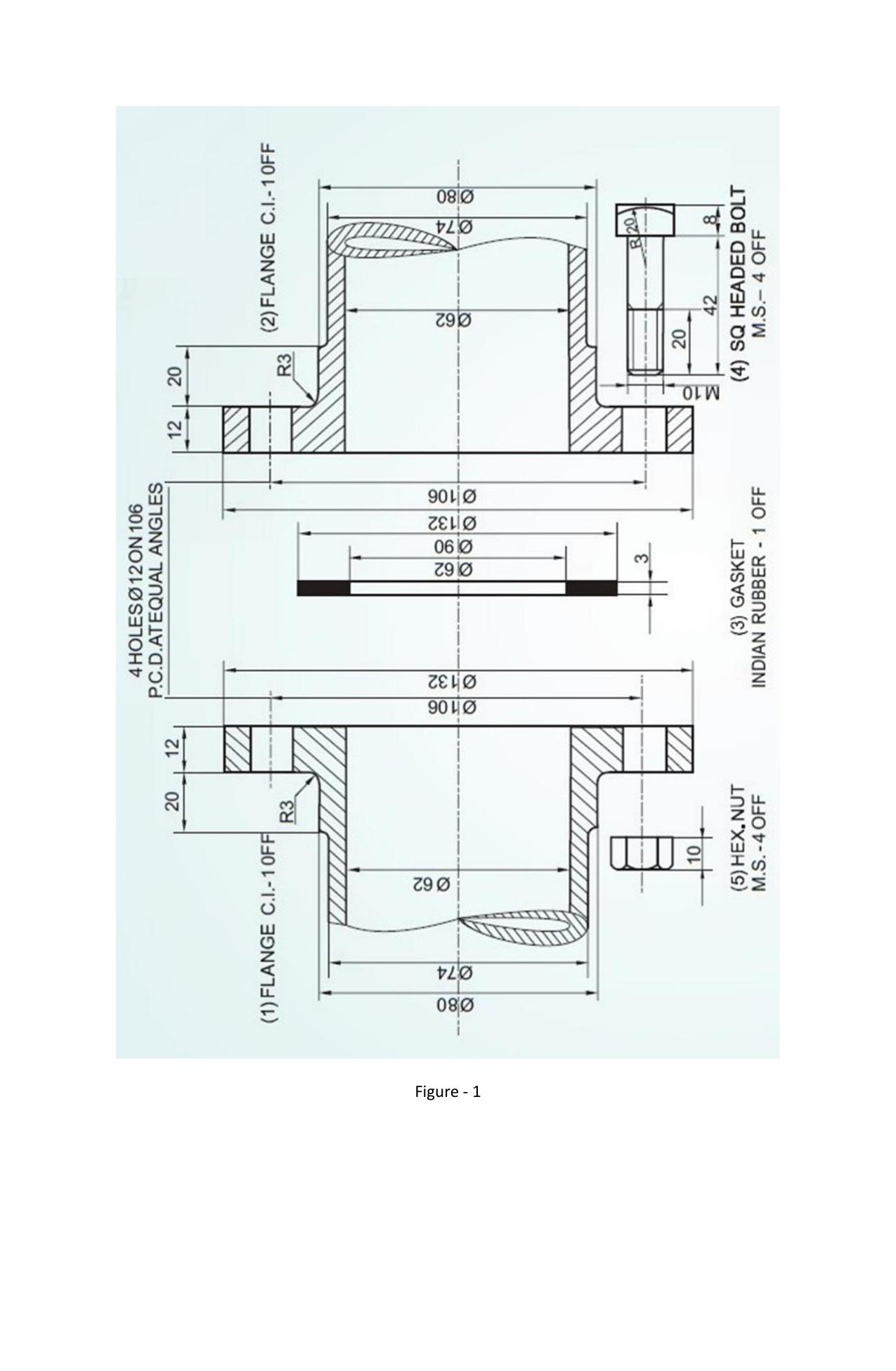 Edudel Class 12 Engineering Graphics Practice Papers-1 (2023-24) - Page 8