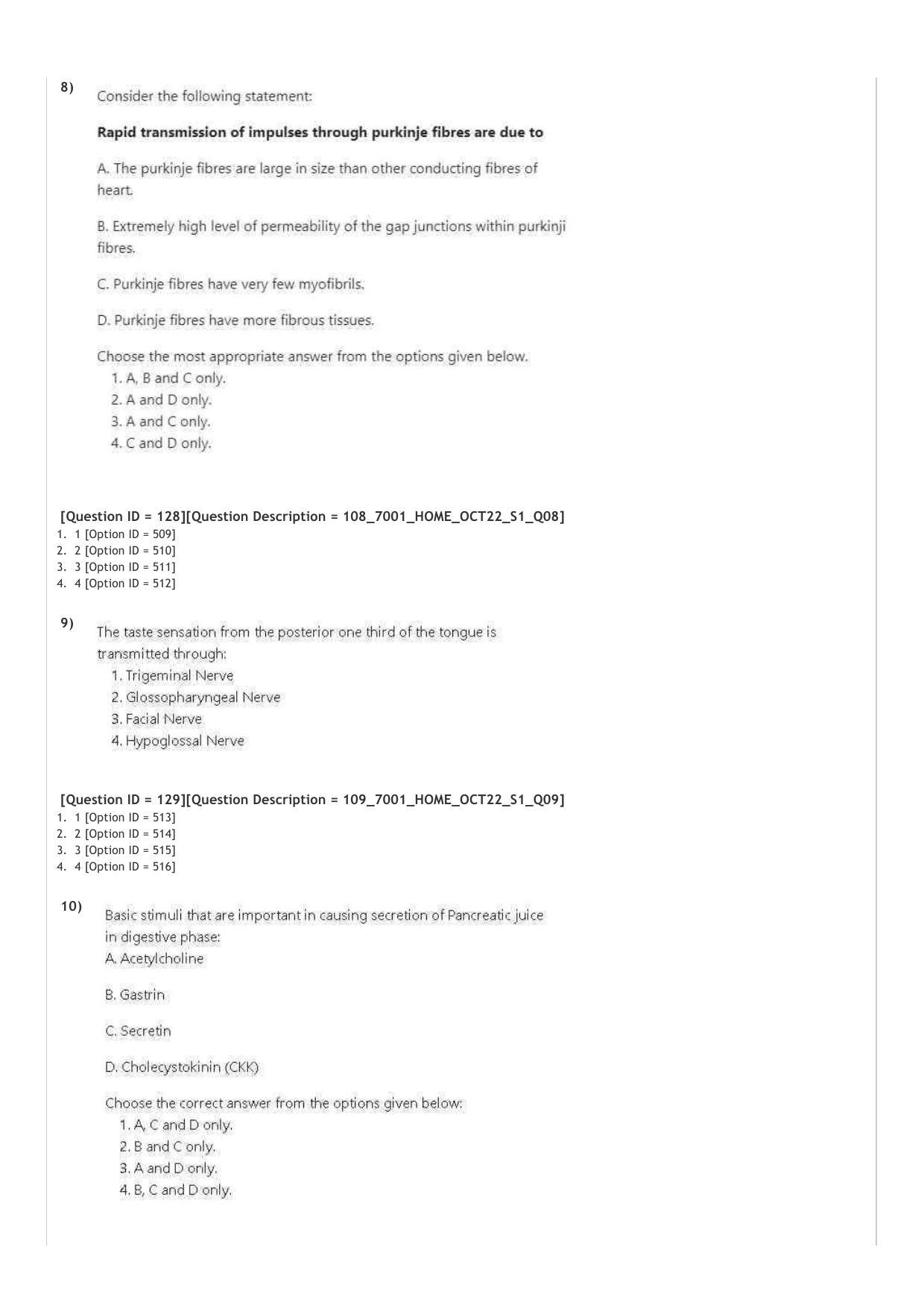 AIAPGET 2022 Homeopathy Question Paper - Page 3