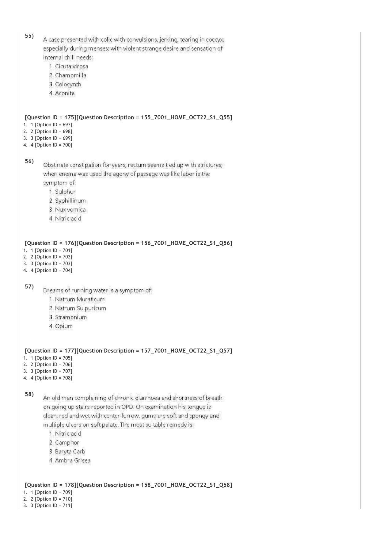 AIAPGET 2022 Homeopathy Question Paper - Page 20