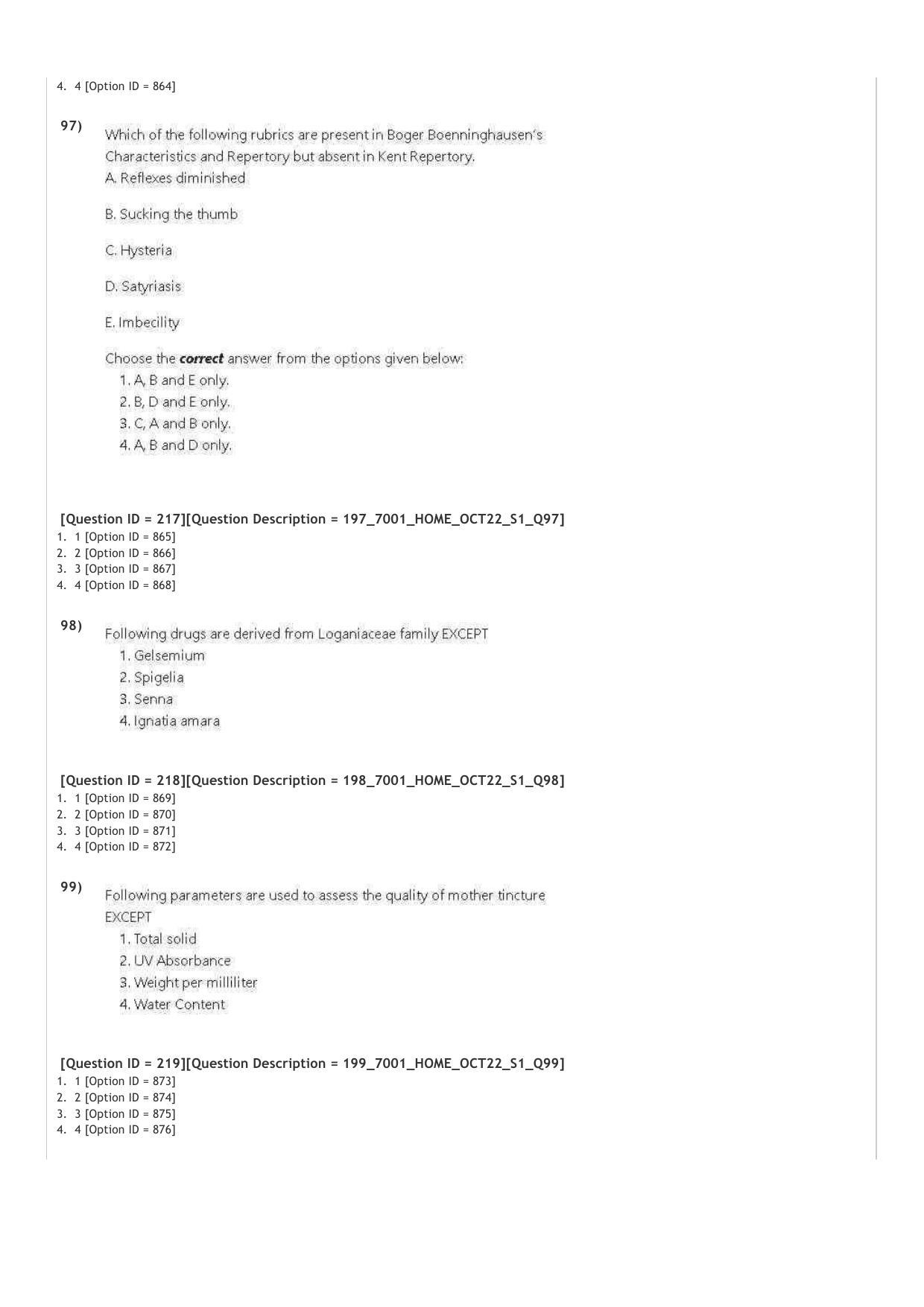 AIAPGET 2022 Homeopathy Question Paper - Page 35