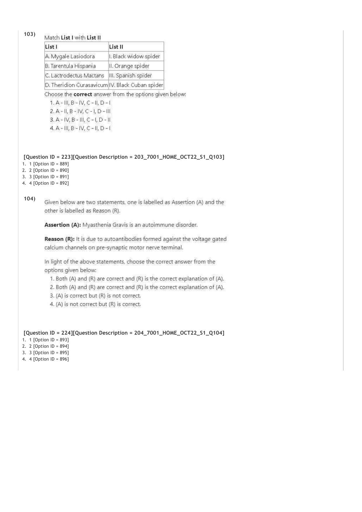 AIAPGET 2022 Homeopathy Question Paper - Page 37