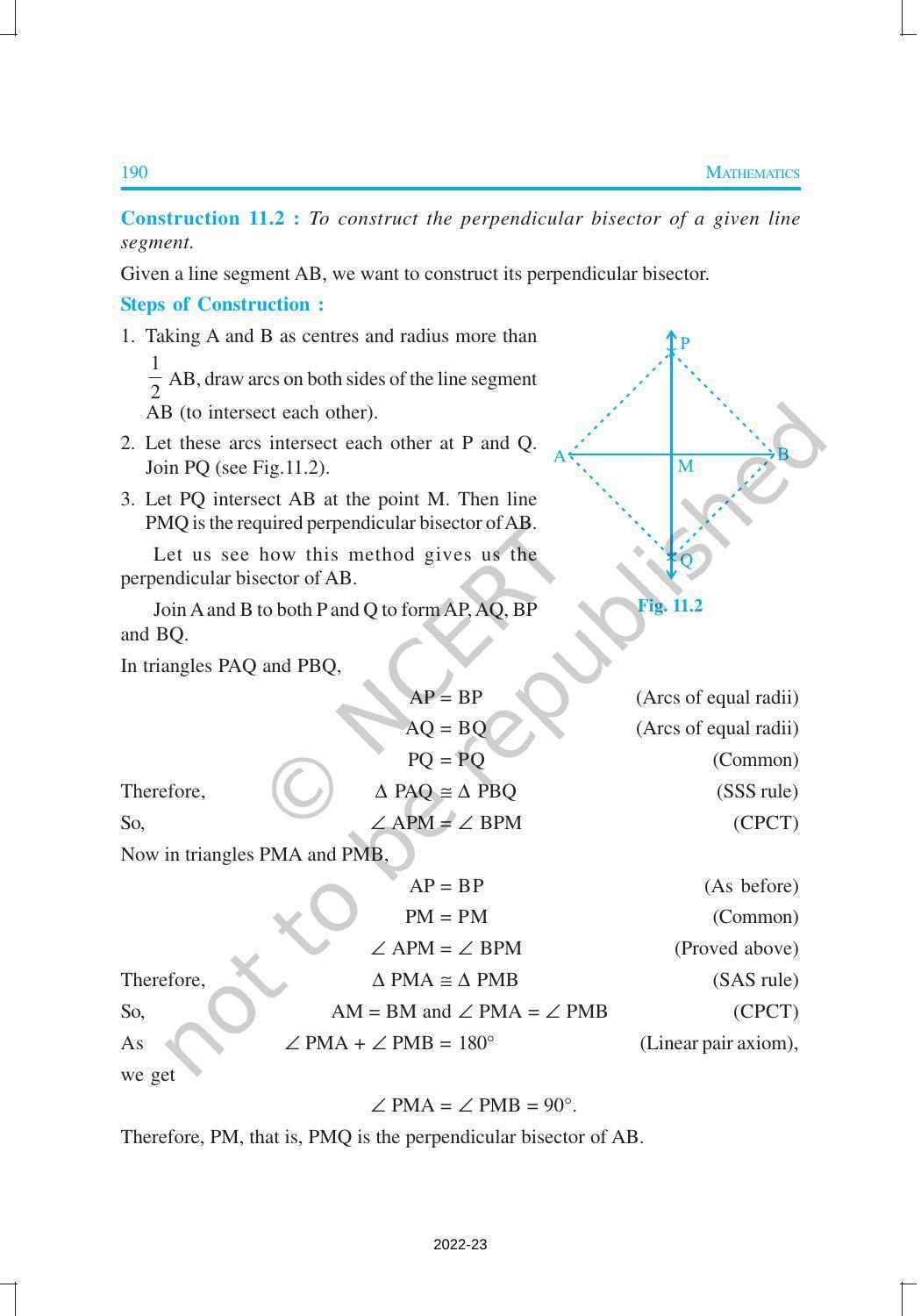 NCERT Book for Class 9 Maths Chapter 11 Constructions - Page 3