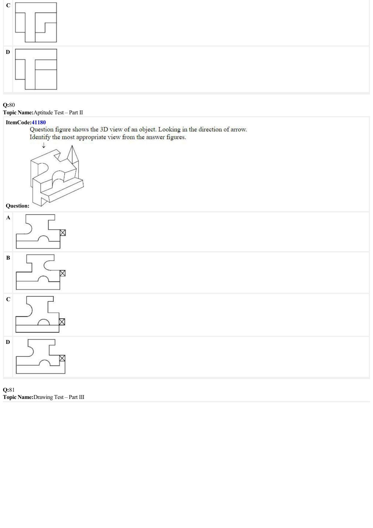 JEE Mains 2022: B.Arch English (Shift 1) 29-06-2022 Question Paper - Page 25