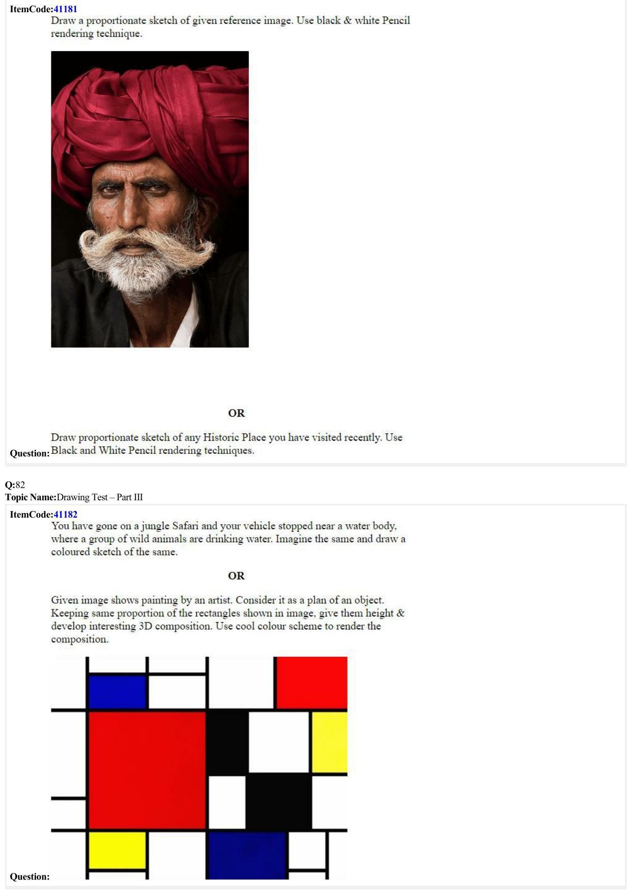 JEE Mains 2022: B.Arch English (Shift 1) 29-06-2022 Question Paper - Page 26