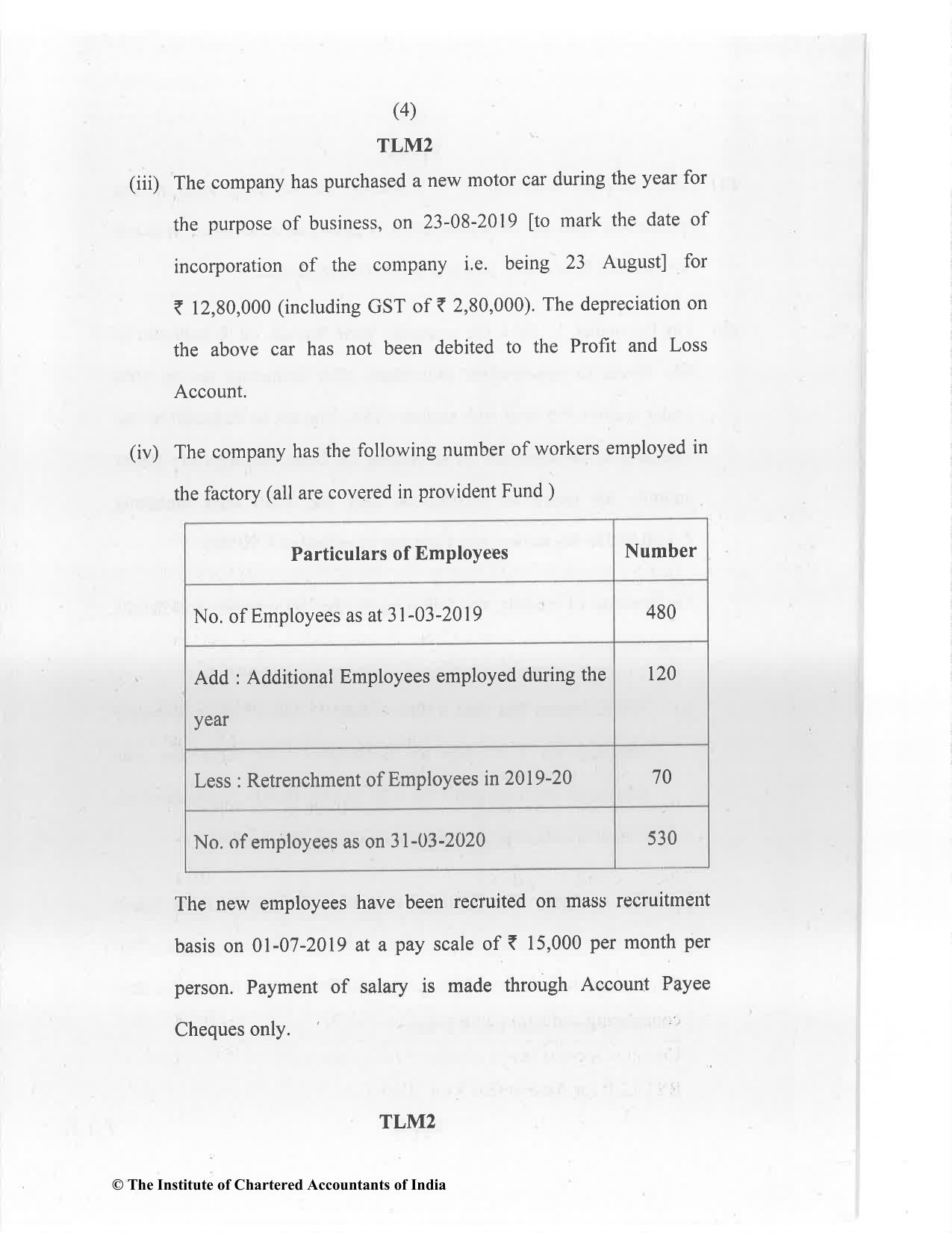 CA Final Jan 2021 Question Paper - Paper 7 – Direct Tax Laws and International Taxation - Page 4