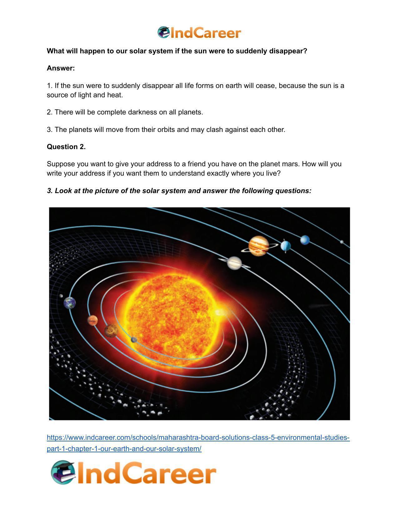 Maharashtra Board Solutions Class 5-Environmental Studies (Part 1): Chapter 1- Our Earth and Our Solar System - Page 3