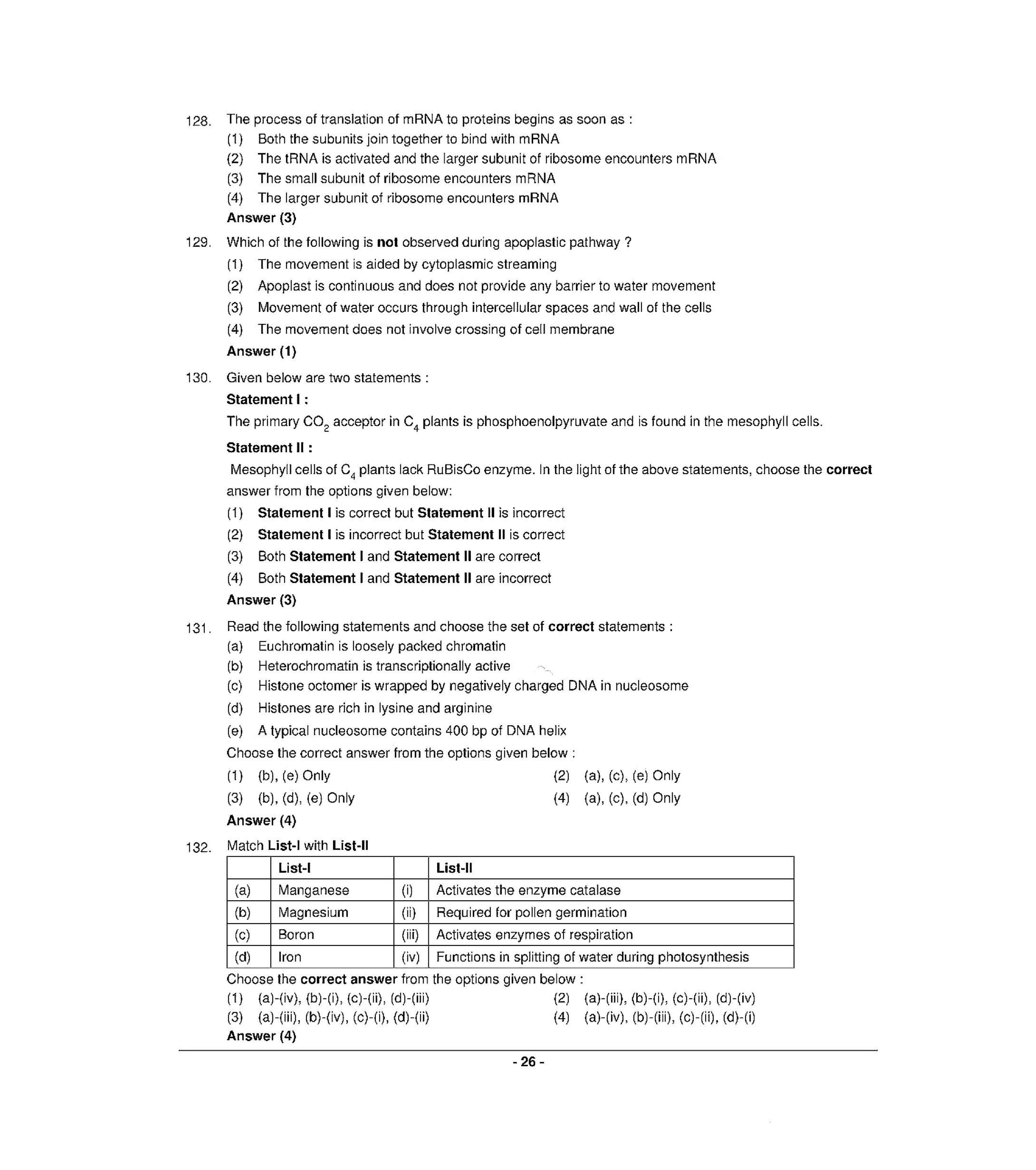 NEET S2 2021 Question Paper - Page 25