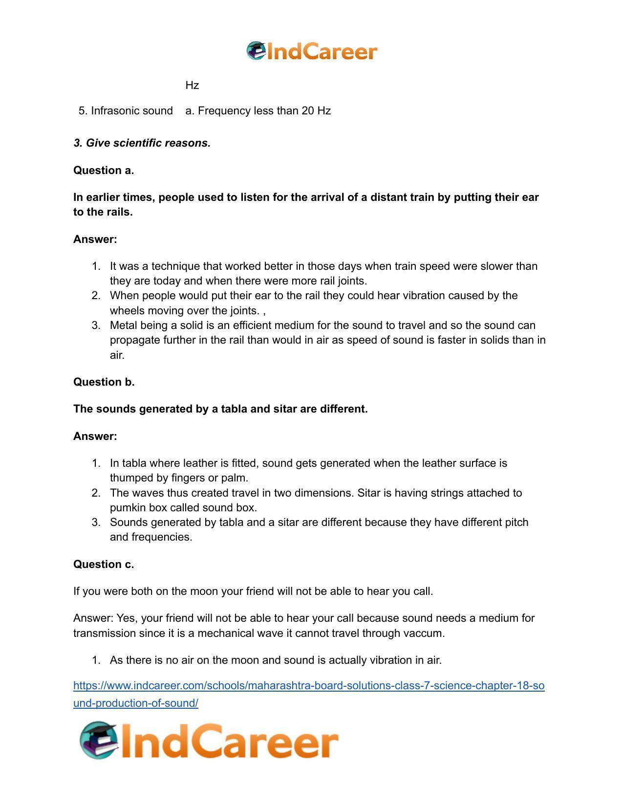 Maharashtra Board Solutions Class 7-Science: Chapter 18- Sound: Production of Sound - Page 4