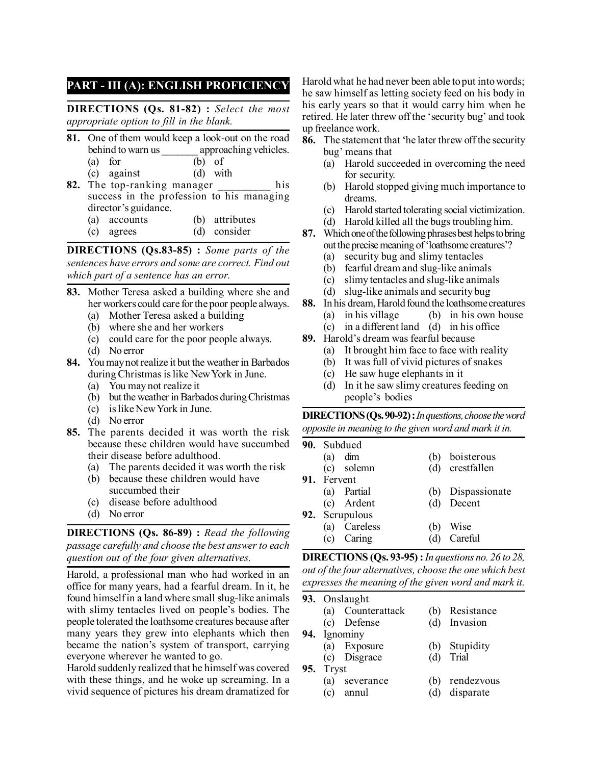 BITSAT 2020 Question Paper - Page 8