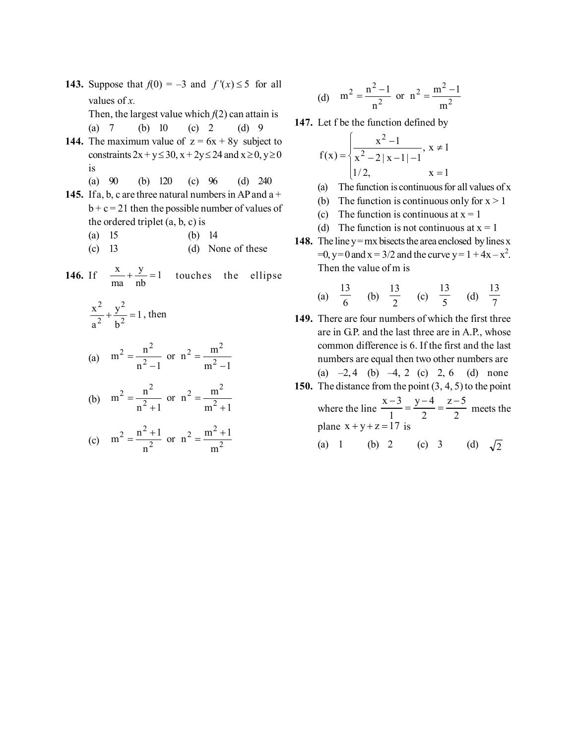 BITSAT 2020 Question Paper - Page 13