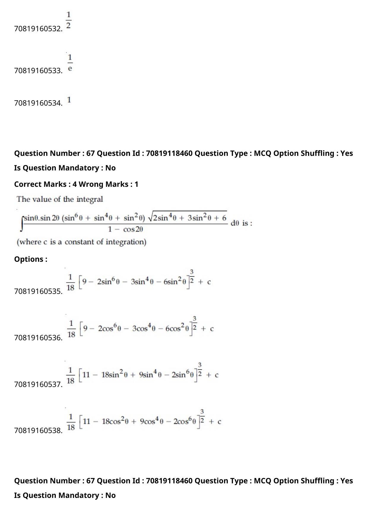 EE Mains 2021: BTech Punjabi (Shift 1) 25-02-2021 Question Paper - Page 78