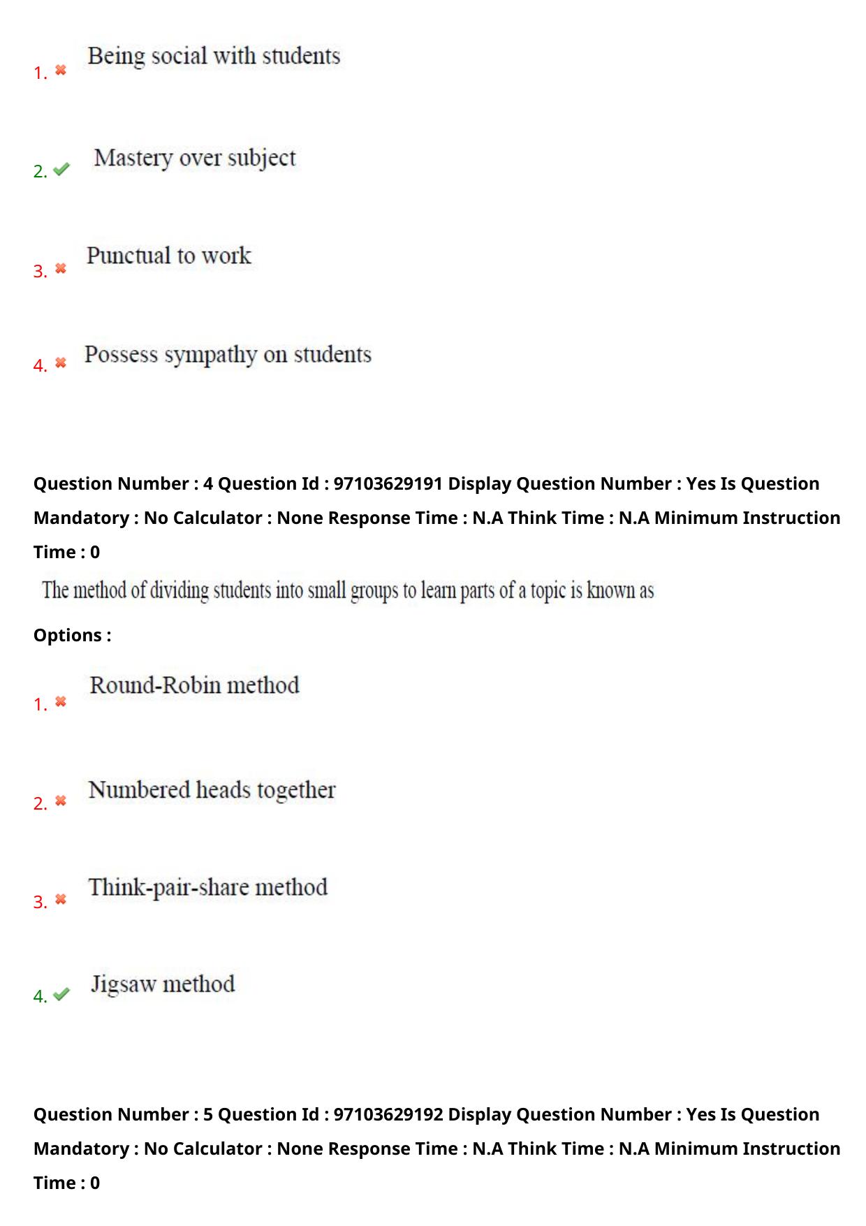 AP RCET 2024 Geology Question Paper - Page 4