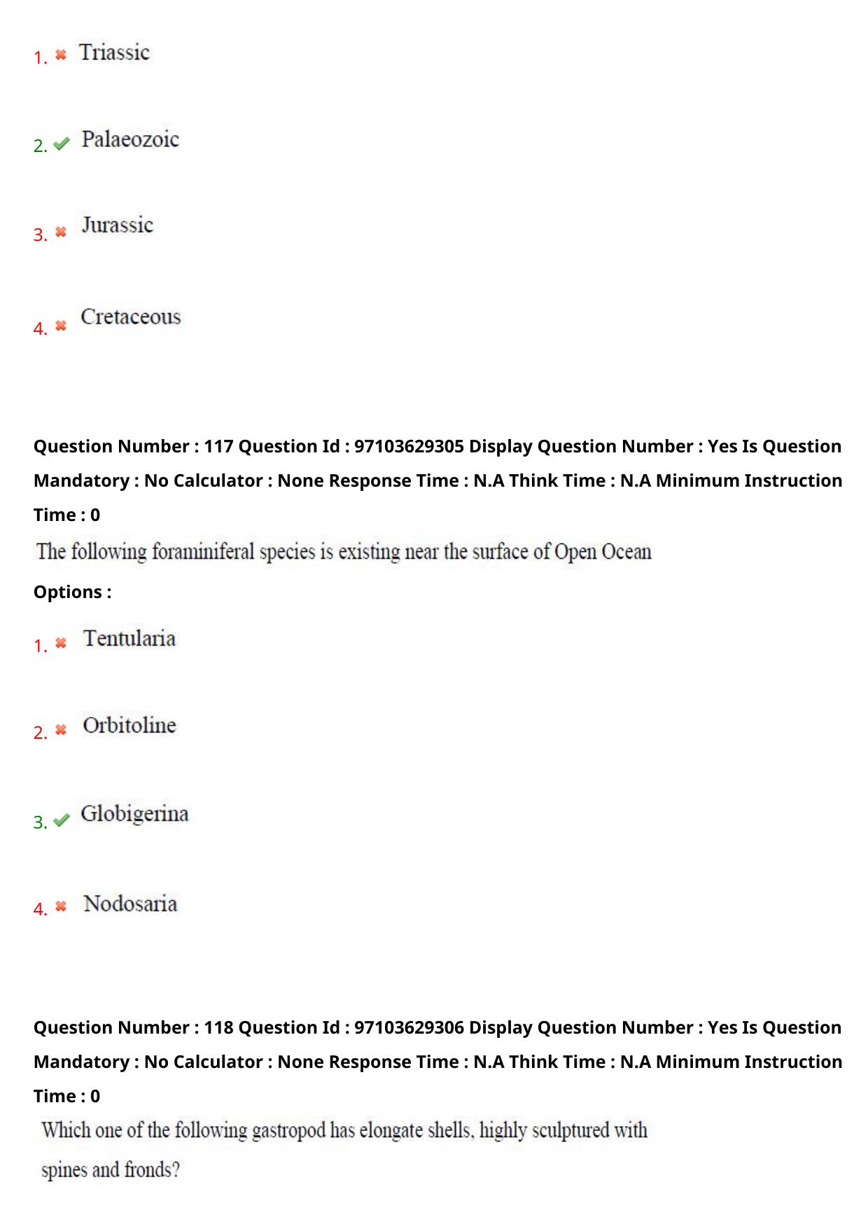 AP RCET 2024 Geology Question Paper - Page 70