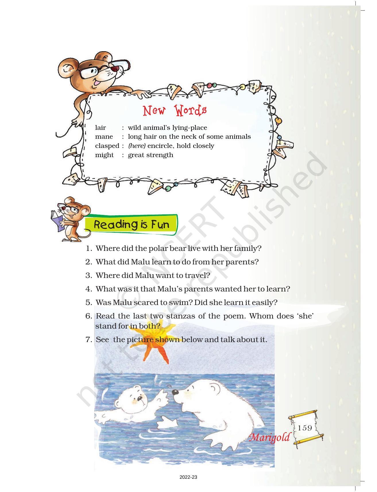 NCERT Book for Class 5 English Chapter 10 Malu Bhalu - Page 3