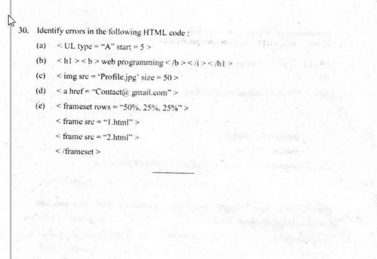 Kerala Plus Two 2018 Computer Science Question Paper - Page 10