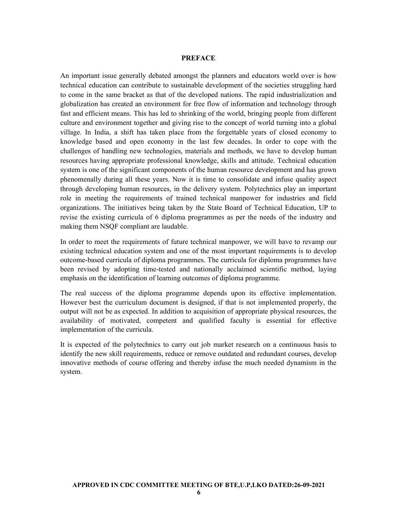 SYLLABUS FOR SEMESTER SYSTEM EFFECTIVE FROM (2021-2022) - CHEMICAL ENGINEERING (PETRO CHEMICAL) - Page 6