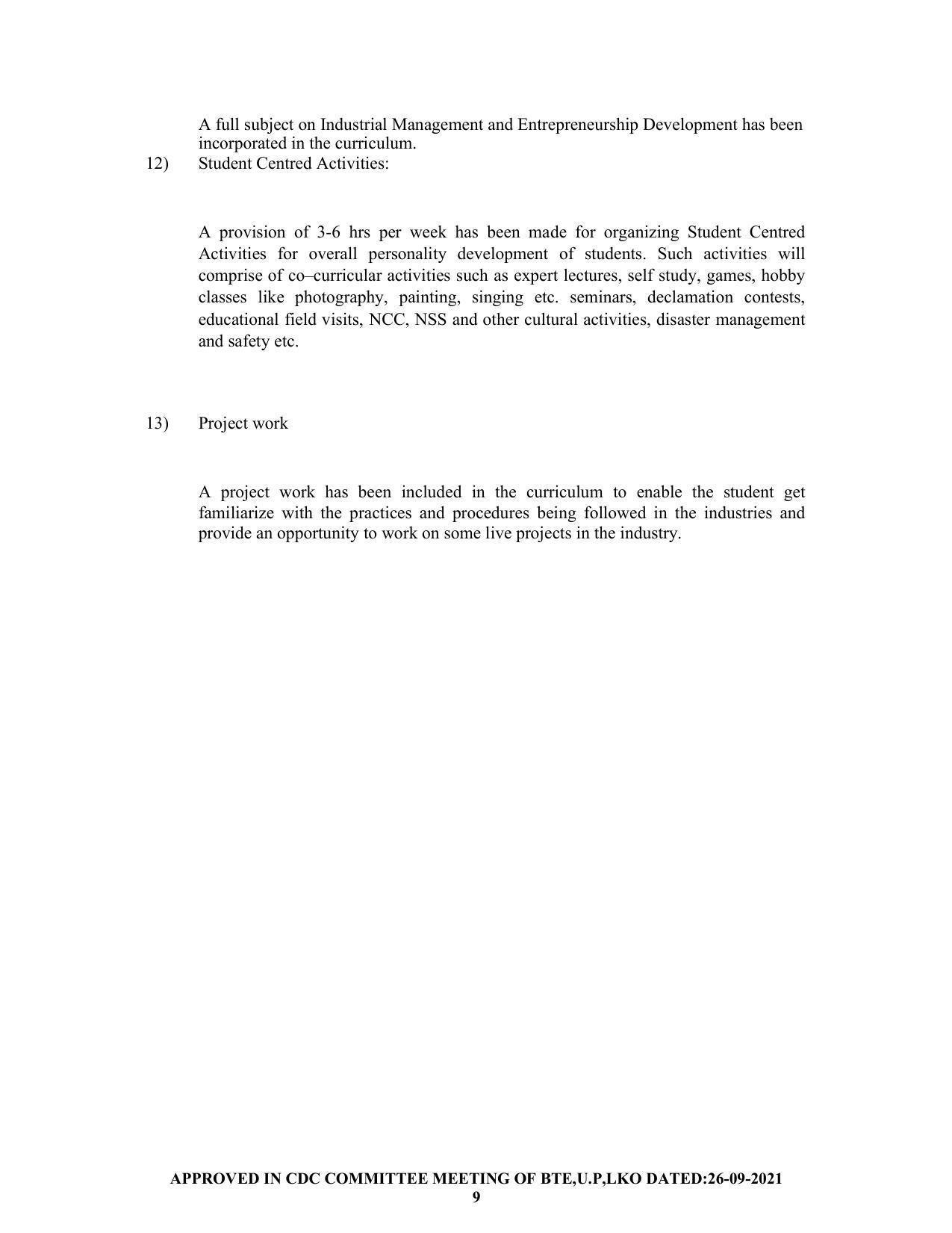 SYLLABUS FOR SEMESTER SYSTEM EFFECTIVE FROM (2021-2022) - CHEMICAL ENGINEERING (PETRO CHEMICAL) - Page 9