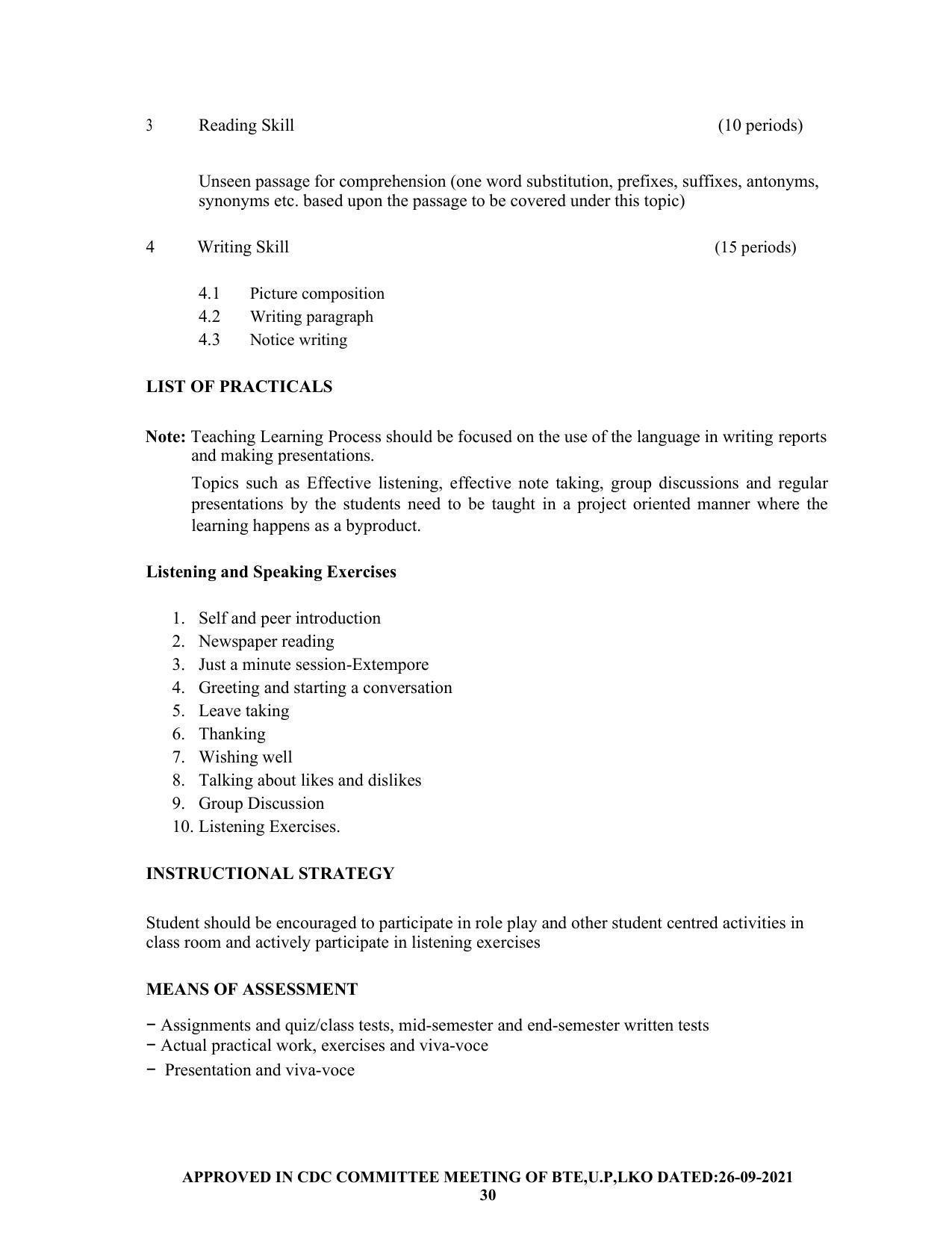 SYLLABUS FOR SEMESTER SYSTEM EFFECTIVE FROM (2021-2022) - CHEMICAL ENGINEERING (PETRO CHEMICAL) - Page 30