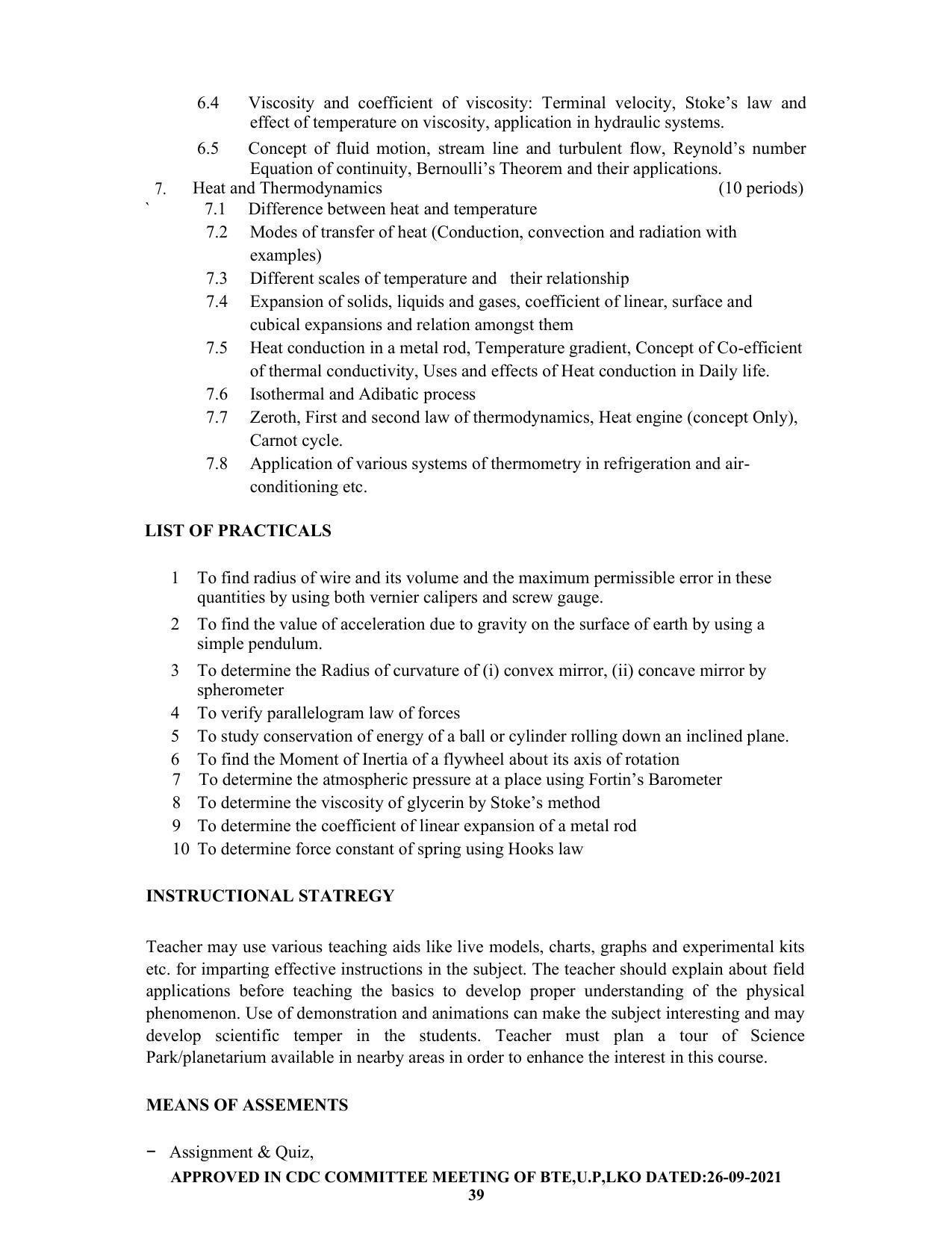 SYLLABUS FOR SEMESTER SYSTEM EFFECTIVE FROM (2021-2022) - CHEMICAL ENGINEERING (PETRO CHEMICAL) - Page 39