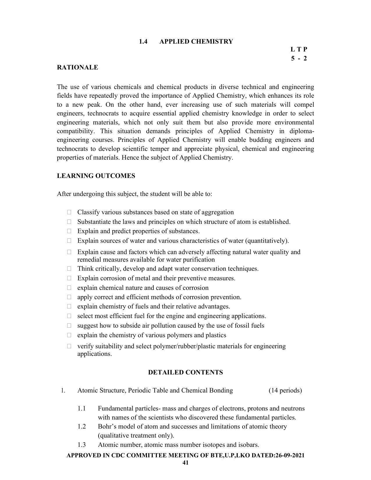 SYLLABUS FOR SEMESTER SYSTEM EFFECTIVE FROM (2021-2022) - CHEMICAL ENGINEERING (PETRO CHEMICAL) - Page 41