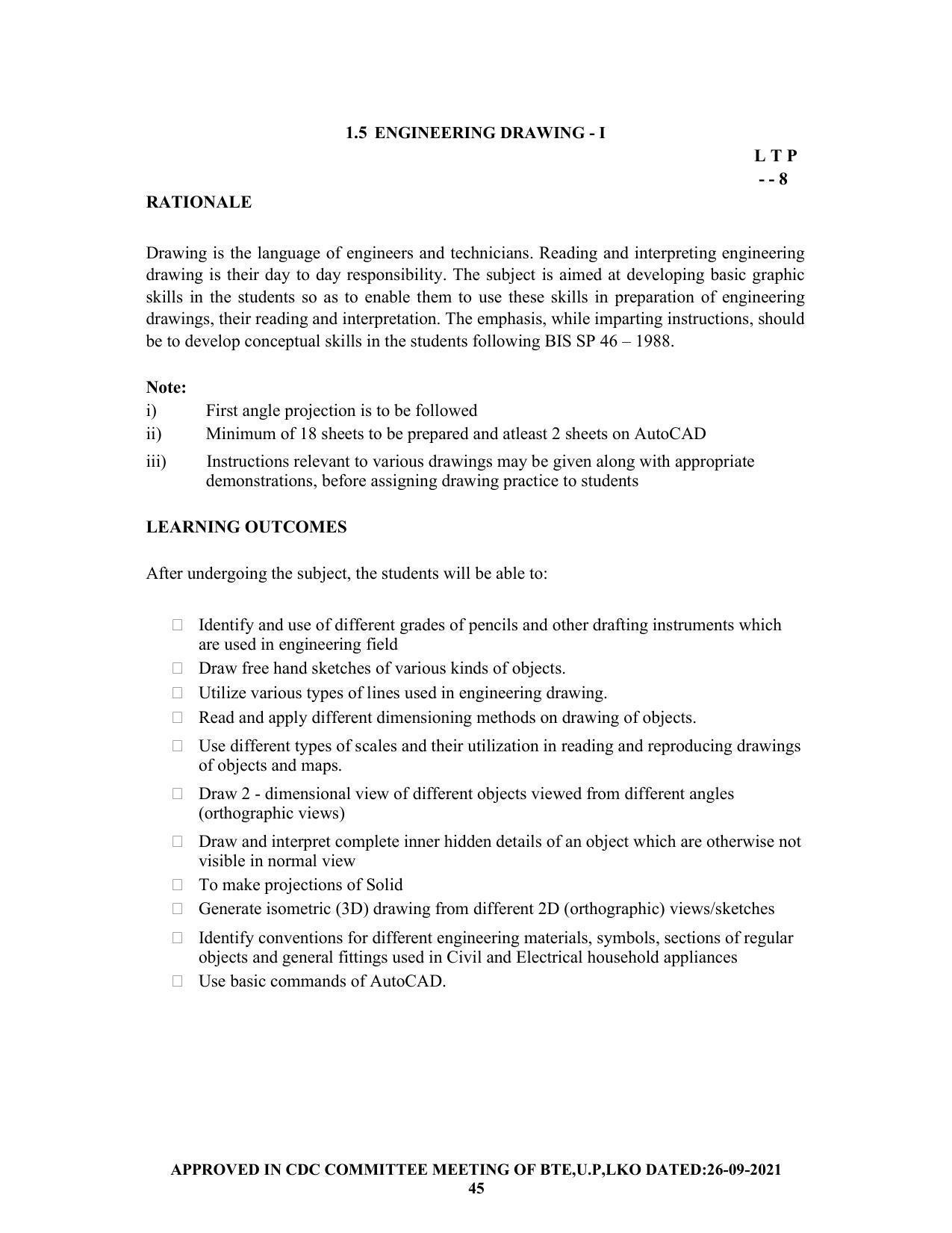 SYLLABUS FOR SEMESTER SYSTEM EFFECTIVE FROM (2021-2022) - CHEMICAL ENGINEERING (PETRO CHEMICAL) - Page 45