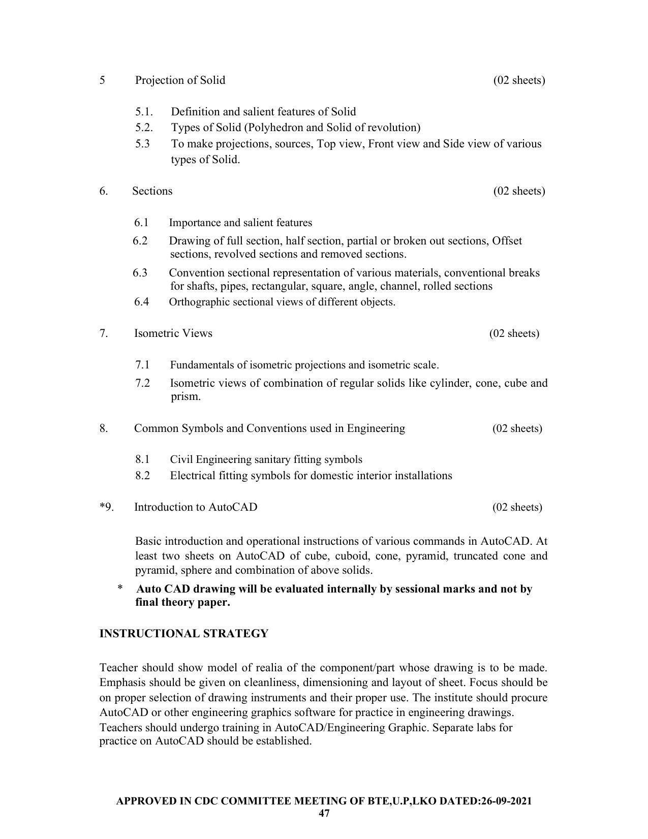 SYLLABUS FOR SEMESTER SYSTEM EFFECTIVE FROM (2021-2022) - CHEMICAL ENGINEERING (PETRO CHEMICAL) - Page 47