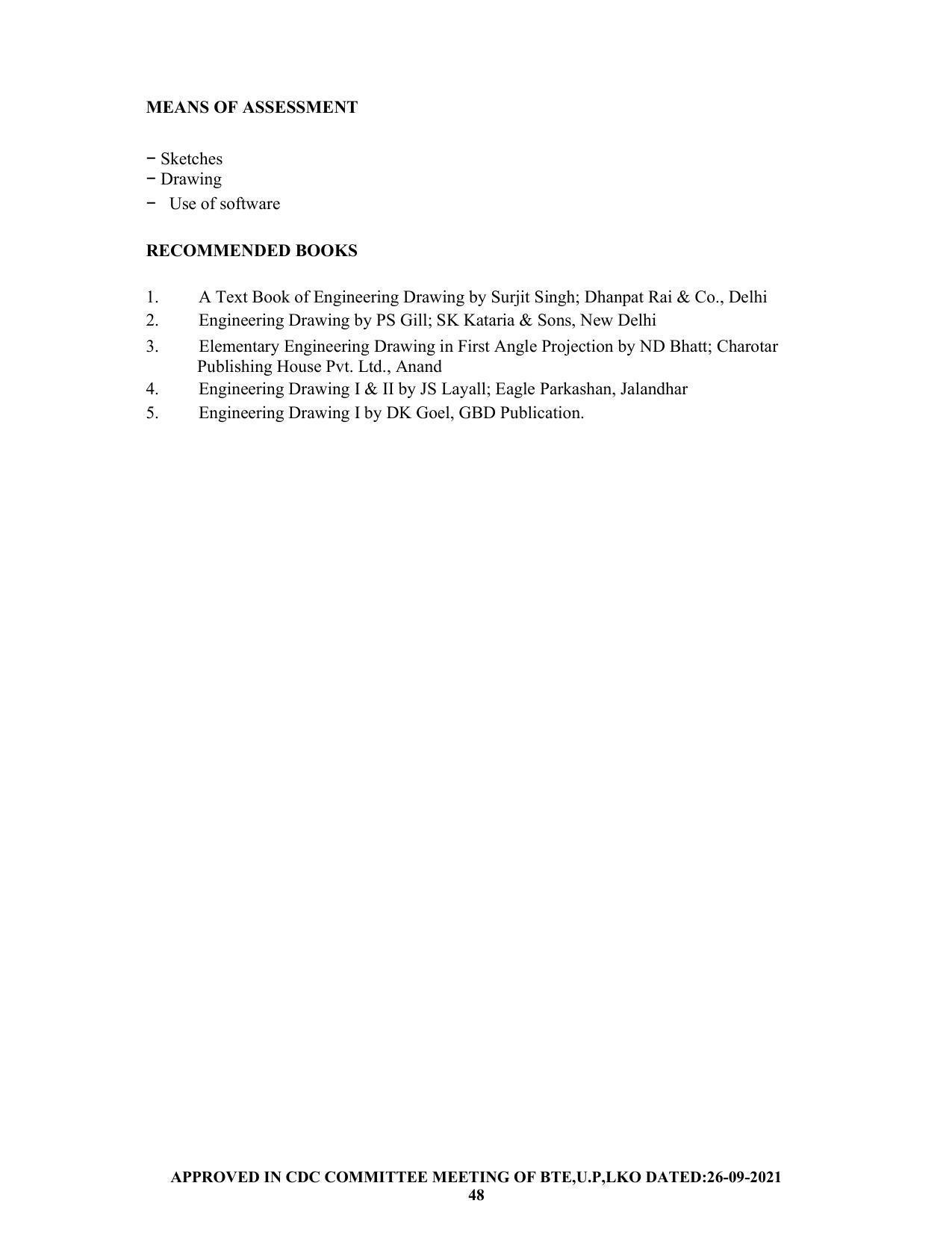 SYLLABUS FOR SEMESTER SYSTEM EFFECTIVE FROM (2021-2022) - CHEMICAL ENGINEERING (PETRO CHEMICAL) - Page 48