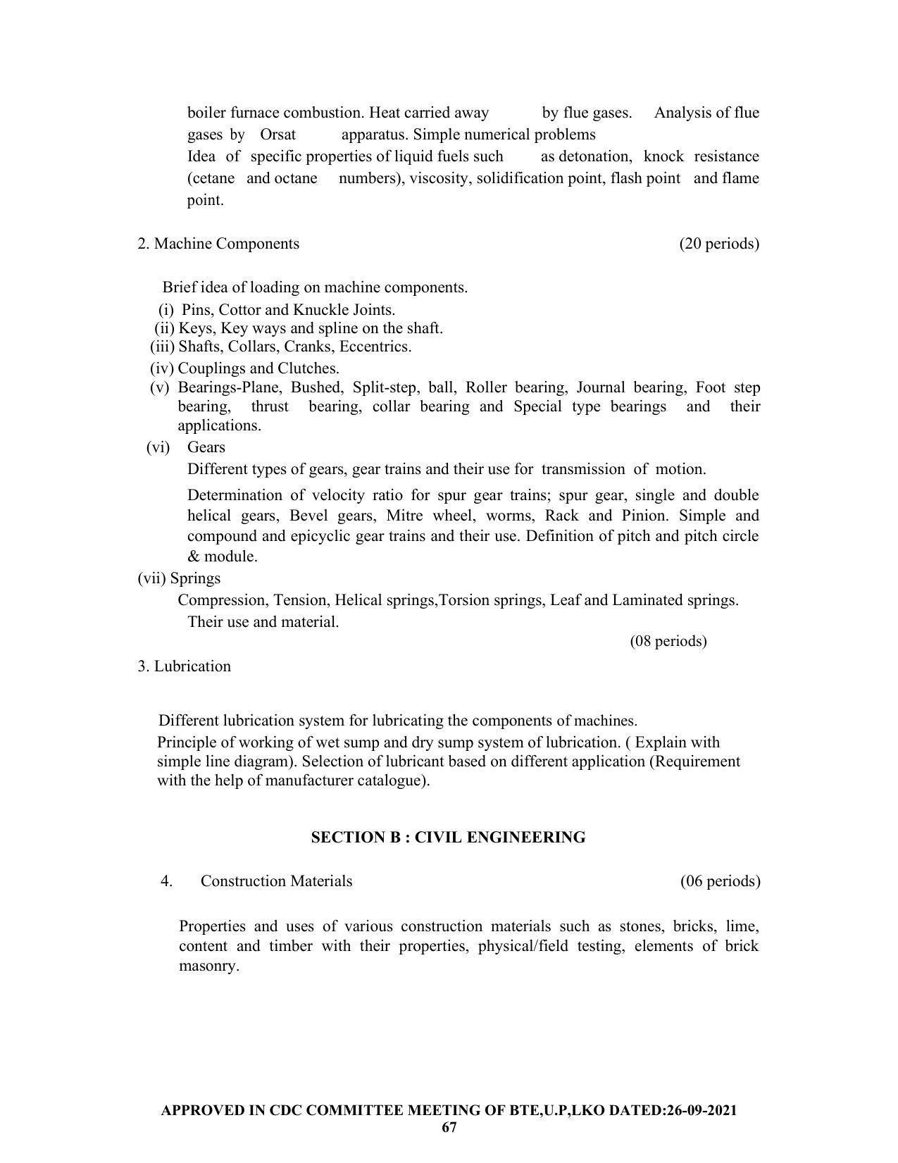 SYLLABUS FOR SEMESTER SYSTEM EFFECTIVE FROM (2021-2022) - CHEMICAL ENGINEERING (PETRO CHEMICAL) - Page 67