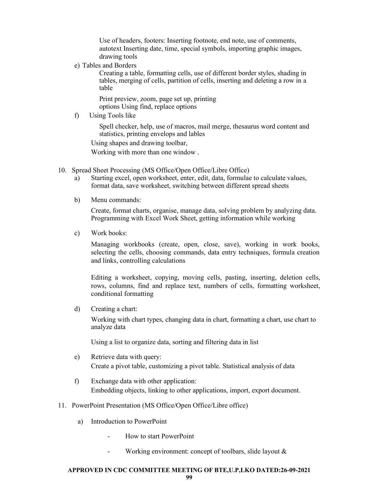 SYLLABUS FOR SEMESTER SYSTEM EFFECTIVE FROM (2021-2022) - CHEMICAL ENGINEERING (PETRO CHEMICAL) - Page 99