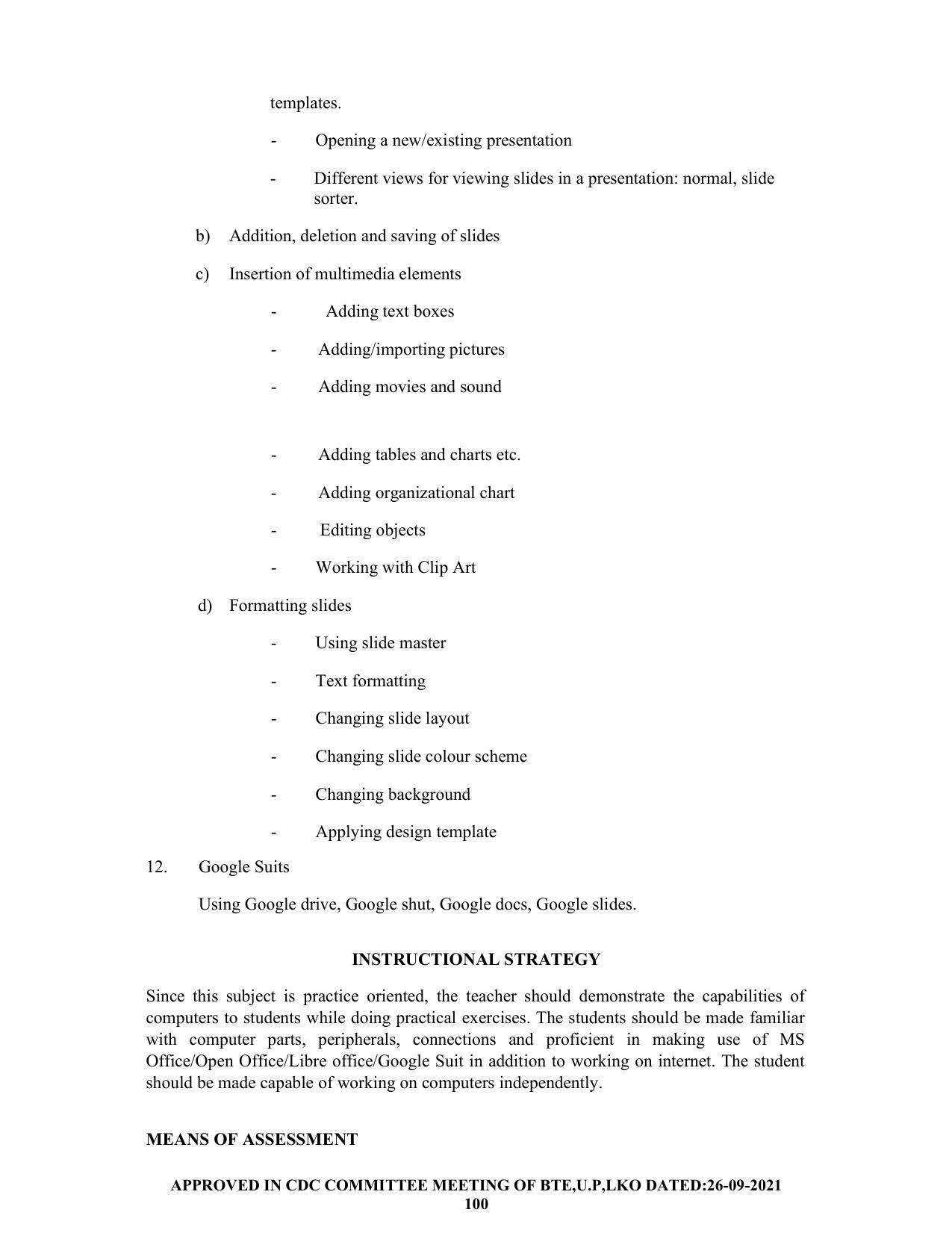 SYLLABUS FOR SEMESTER SYSTEM EFFECTIVE FROM (2021-2022) - CHEMICAL ENGINEERING (PETRO CHEMICAL) - Page 100