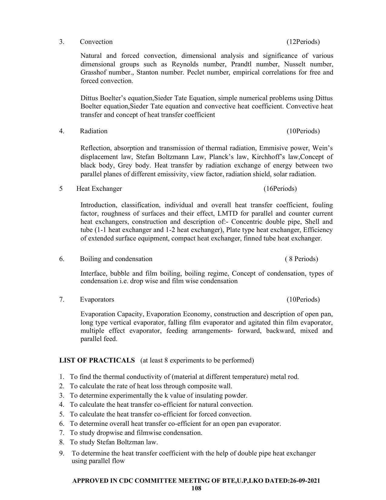 SYLLABUS FOR SEMESTER SYSTEM EFFECTIVE FROM (2021-2022) - CHEMICAL ENGINEERING (PETRO CHEMICAL) - Page 108