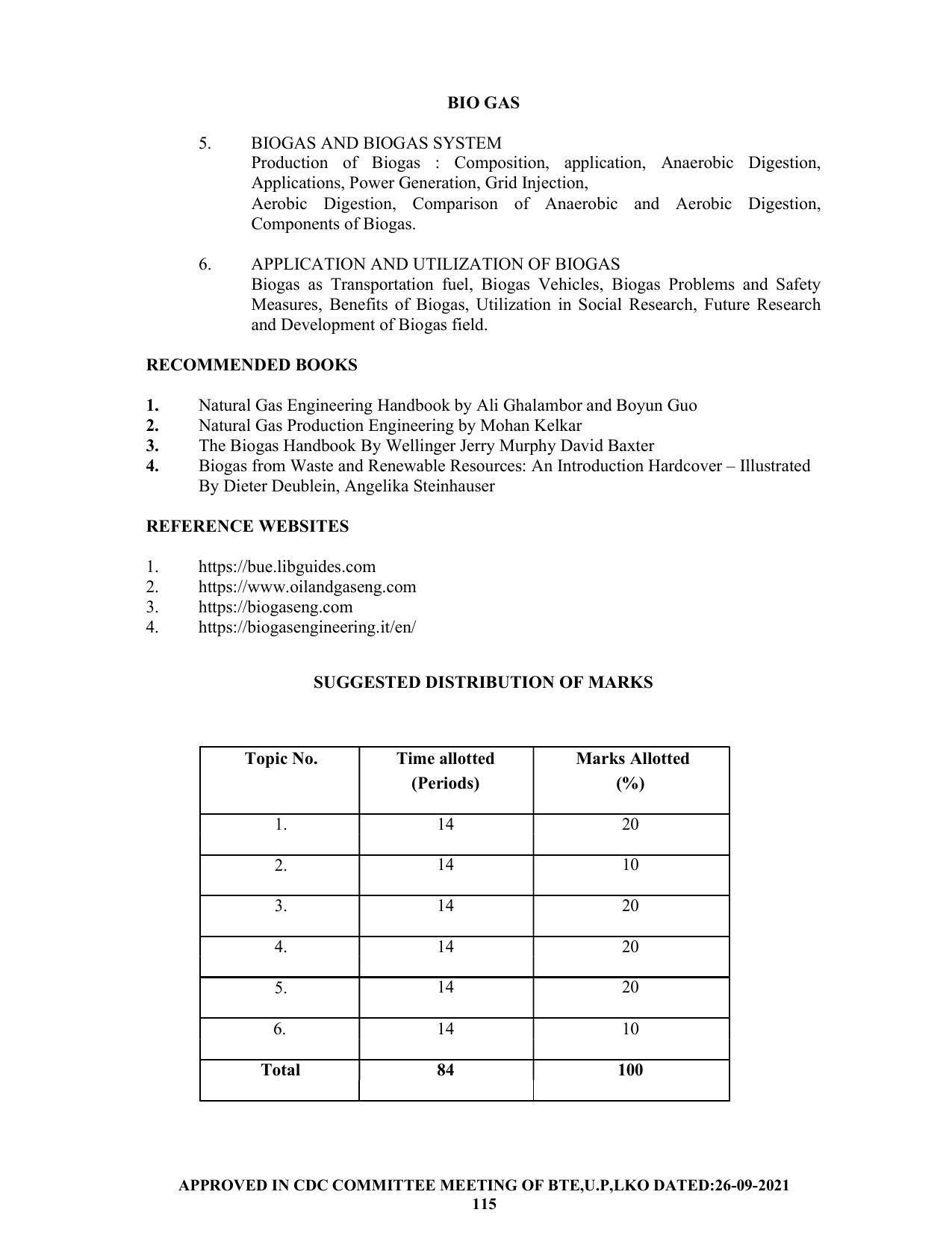 SYLLABUS FOR SEMESTER SYSTEM EFFECTIVE FROM (2021-2022) - CHEMICAL ENGINEERING (PETRO CHEMICAL) - Page 115