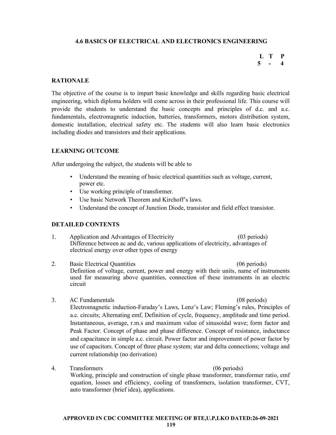 SYLLABUS FOR SEMESTER SYSTEM EFFECTIVE FROM (2021-2022) - CHEMICAL ENGINEERING (PETRO CHEMICAL) - Page 119