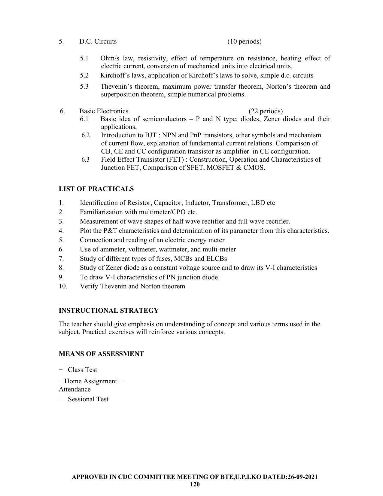 SYLLABUS FOR SEMESTER SYSTEM EFFECTIVE FROM (2021-2022) - CHEMICAL ENGINEERING (PETRO CHEMICAL) - Page 120