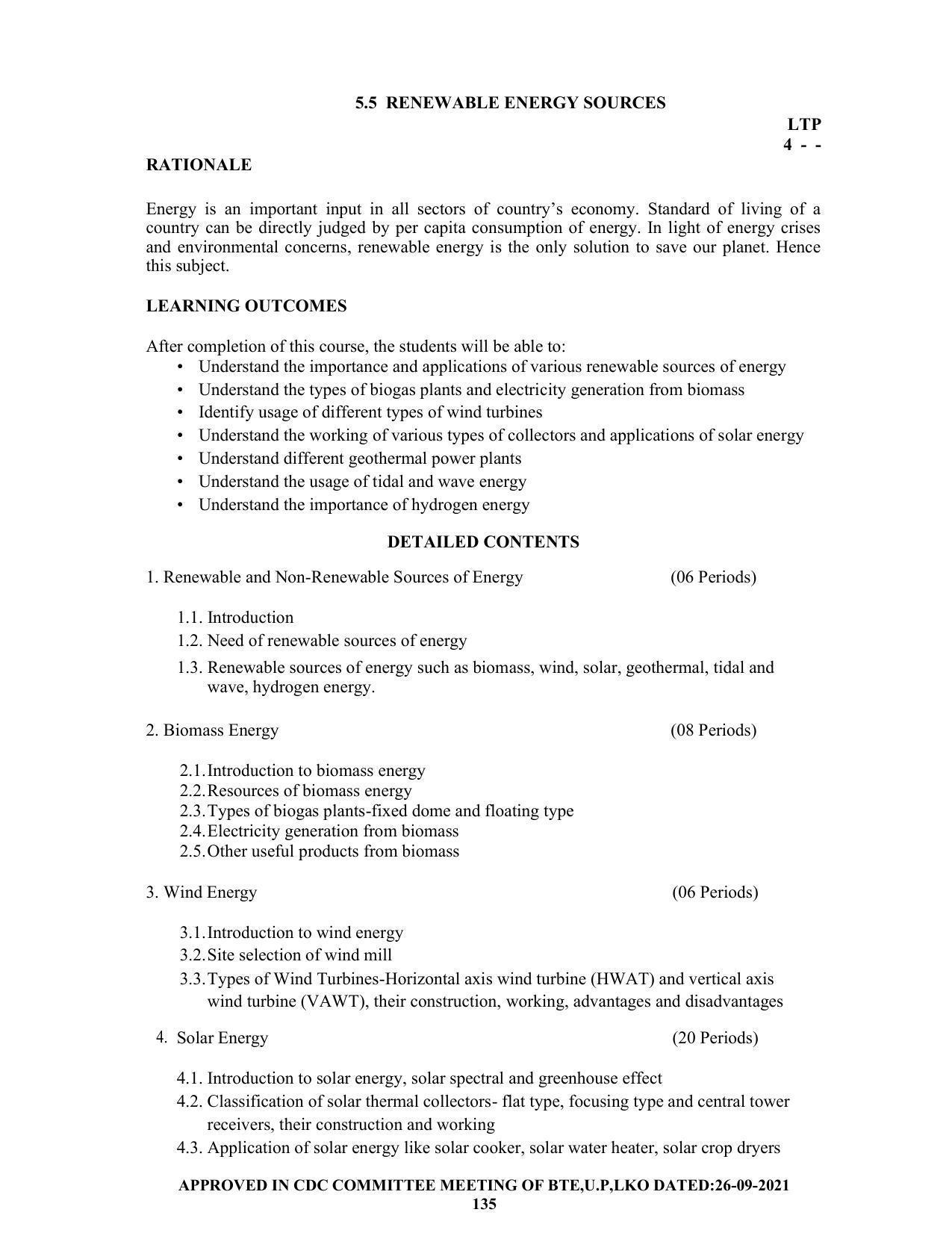 SYLLABUS FOR SEMESTER SYSTEM EFFECTIVE FROM (2021-2022) - CHEMICAL ENGINEERING (PETRO CHEMICAL) - Page 135