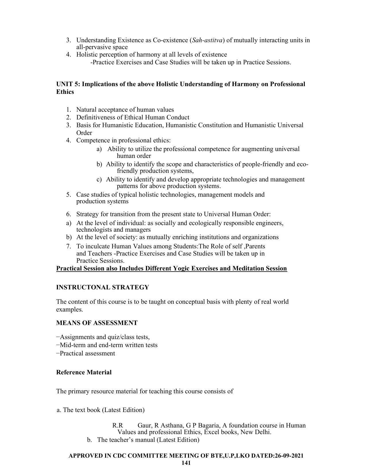 SYLLABUS FOR SEMESTER SYSTEM EFFECTIVE FROM (2021-2022) - CHEMICAL ENGINEERING (PETRO CHEMICAL) - Page 141