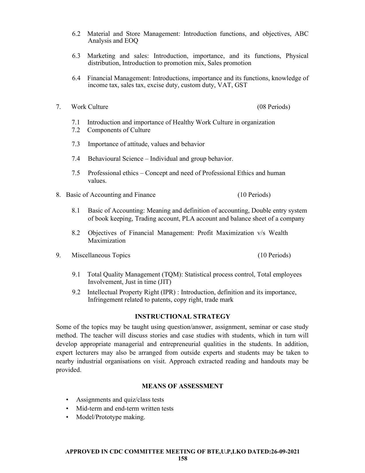 SYLLABUS FOR SEMESTER SYSTEM EFFECTIVE FROM (2021-2022) - CHEMICAL ENGINEERING (PETRO CHEMICAL) - Page 158